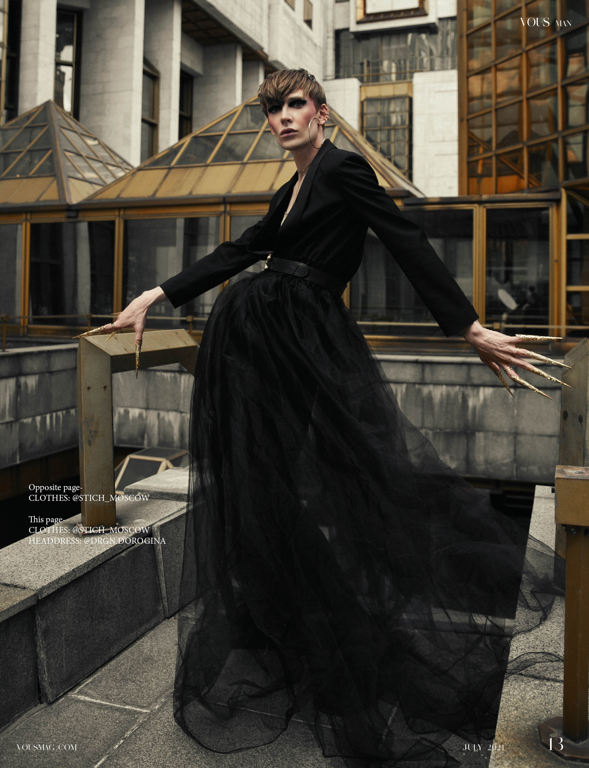 VOUS Magazine | The Man Edition | July 2021. Фотограф Мария Шулик