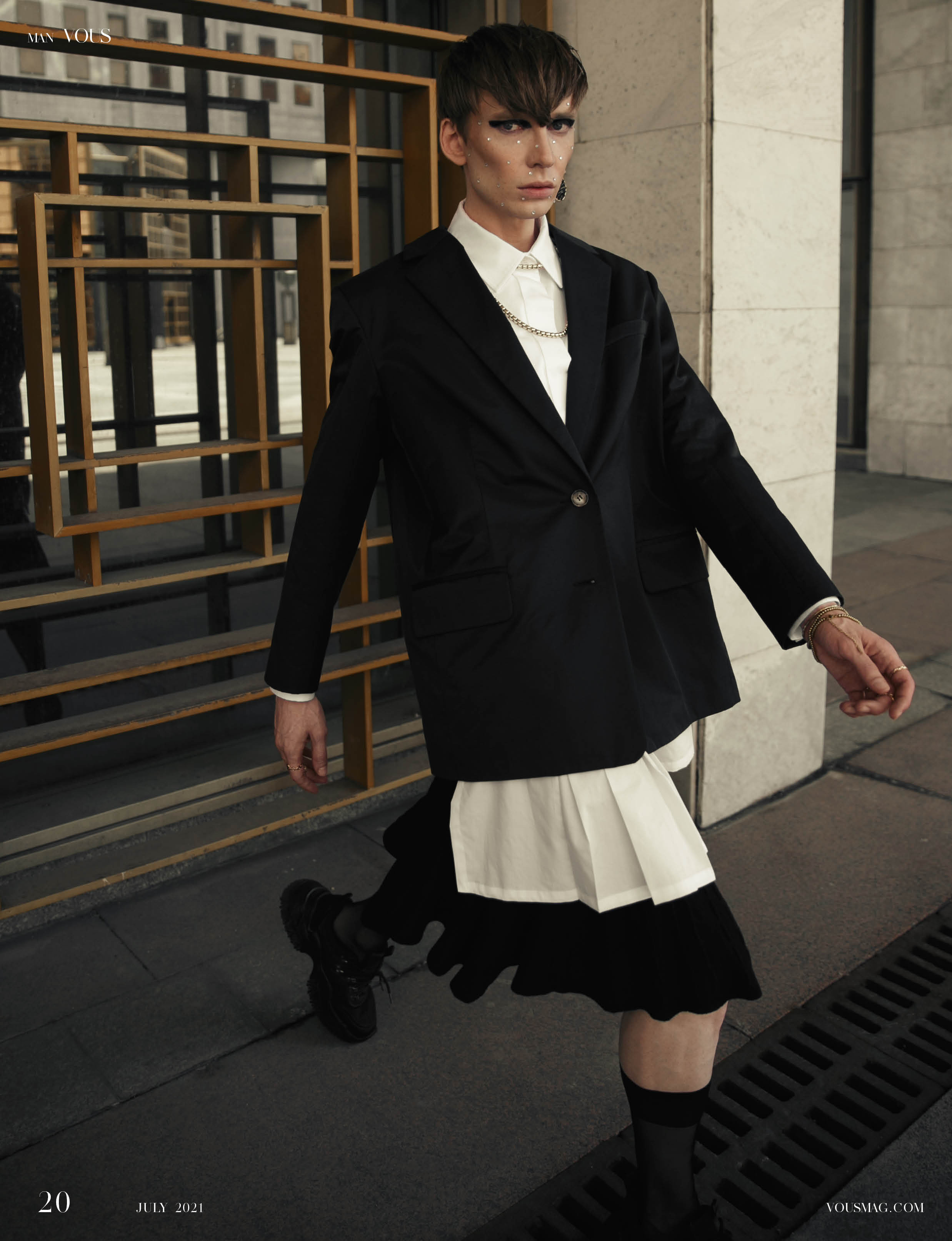 VOUS Magazine | The Man Edition | July 2021. Фотограф Мария Шулик