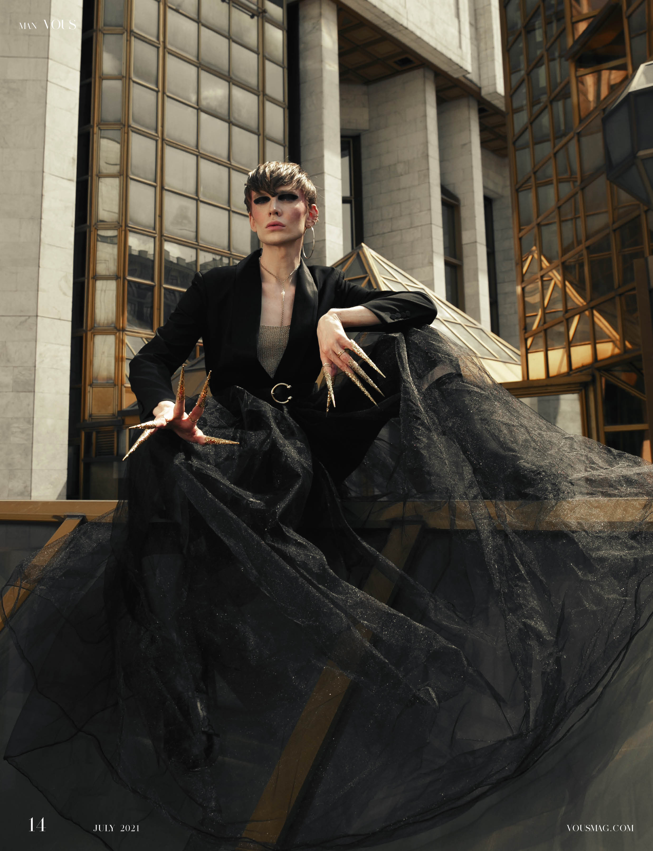 VOUS Magazine | The Man Edition | July 2021. Фотограф Мария Шулик