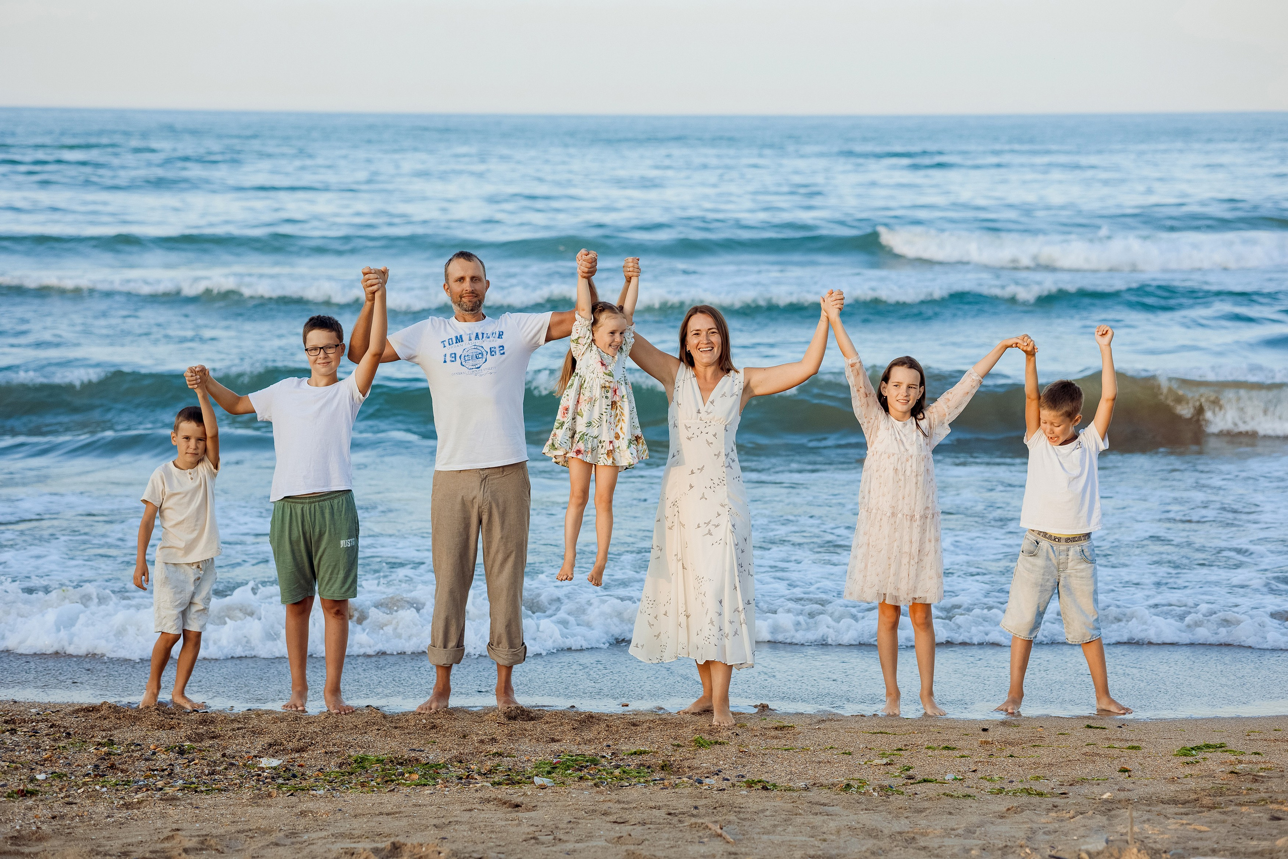 Юлия с семьёй. Свадебный и семейный фотограф в Каспийске Алёна Нурмагомедова