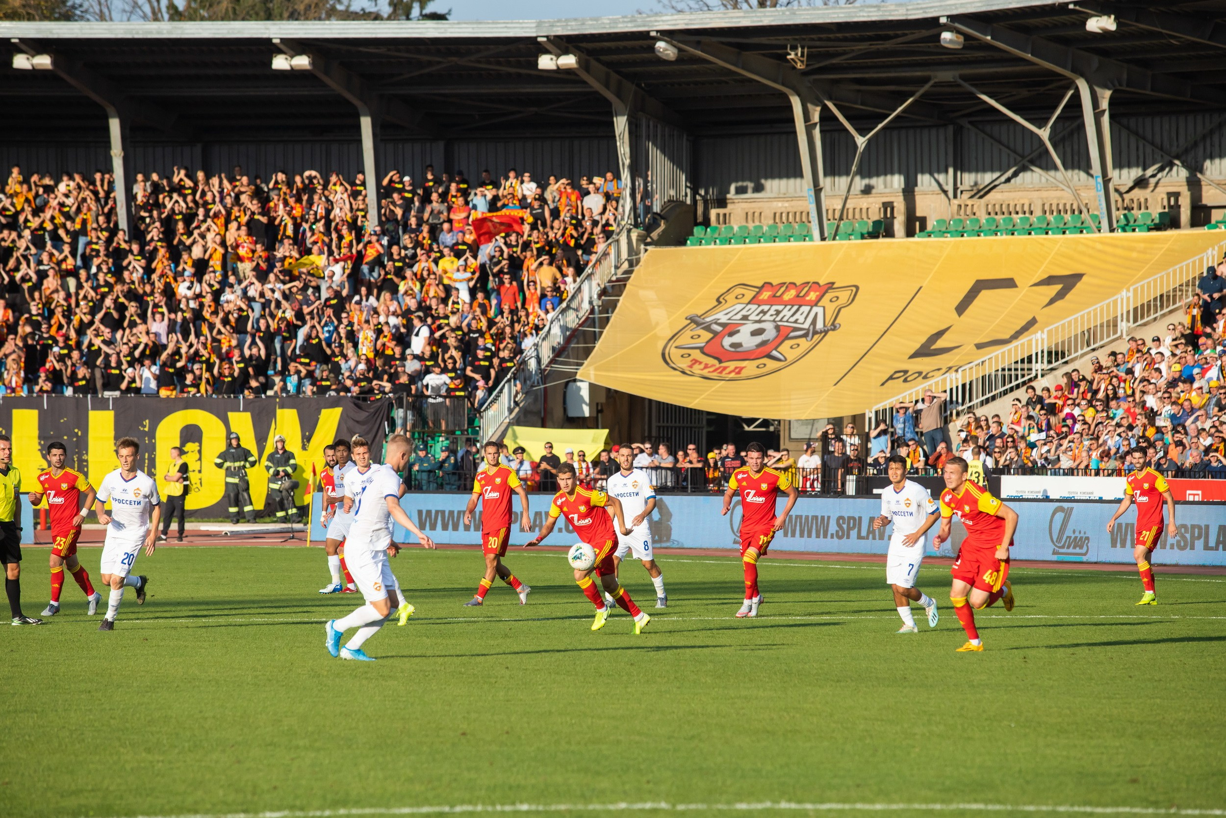 Арсенал 1-2 ЦСКА (1 сентября 2019). Репортажный фотограф Алексей Пирязев