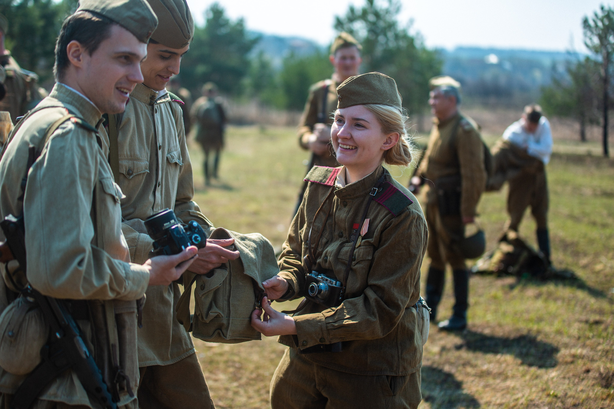 РЕКОНСТРУКЦИЯ БОЯ — ВОВ — БИТВА ЗА ГОРОД. Профессиональный фотограф в Мценске и Орловской области