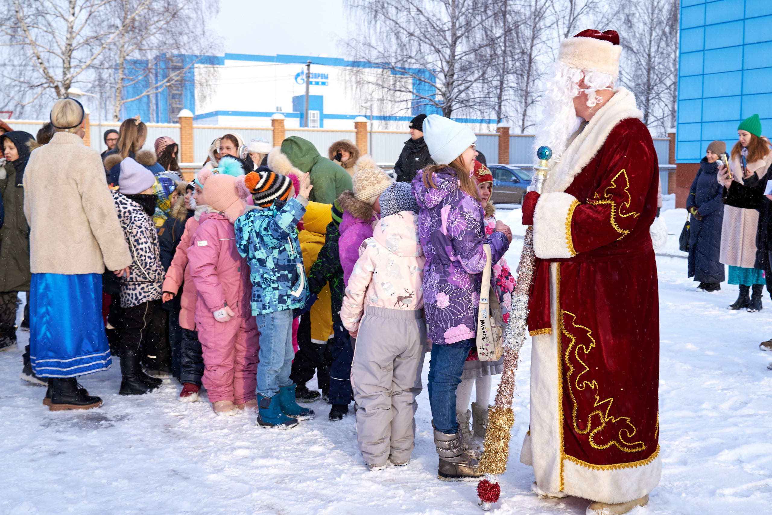 Новый год в Газпроме. Фотограф Щёлково