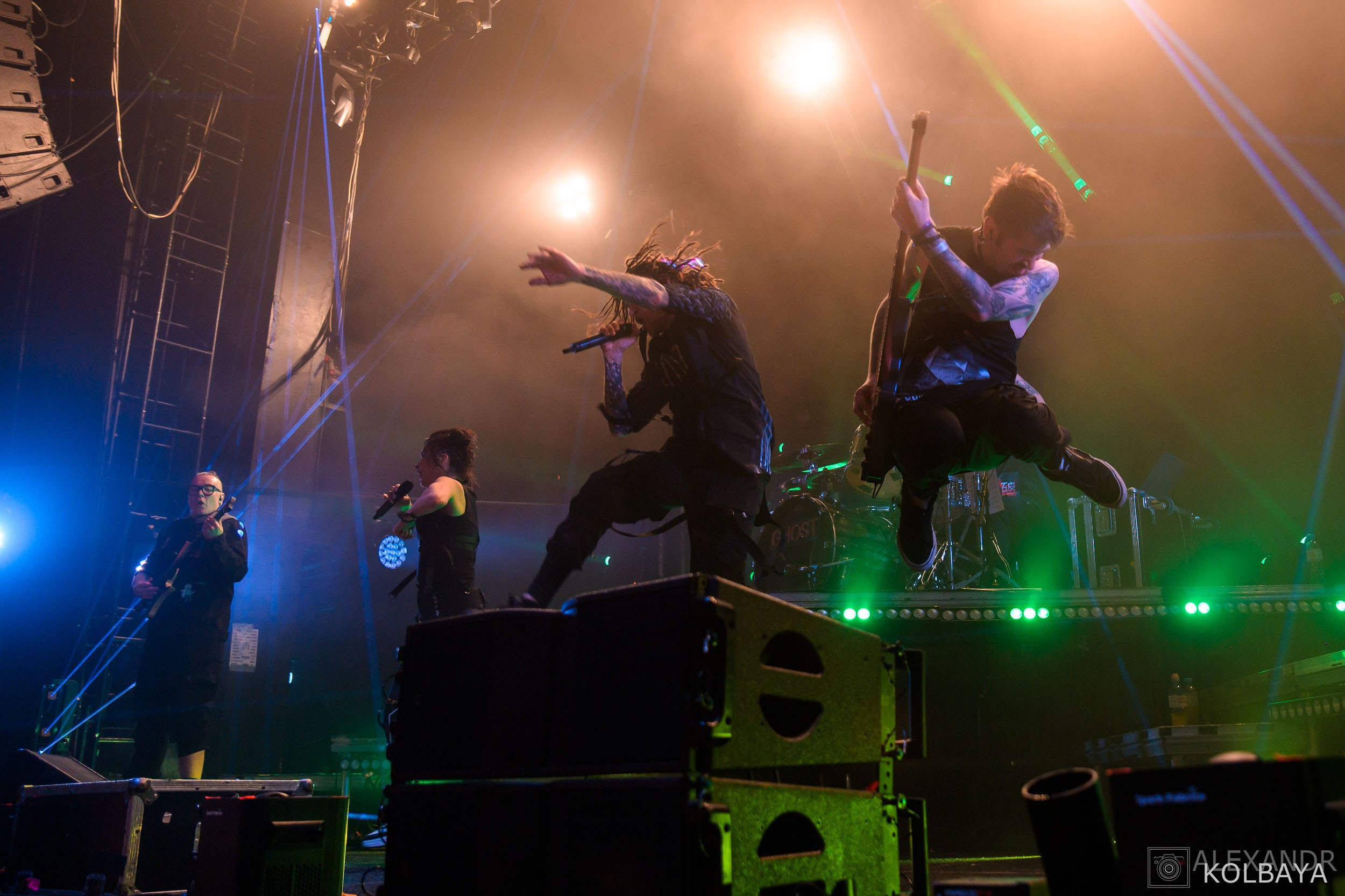 Концерт группы СЛОТ в клубе BASE. Концертный и театральный репортажный фотограф в Москве Александр Колбая