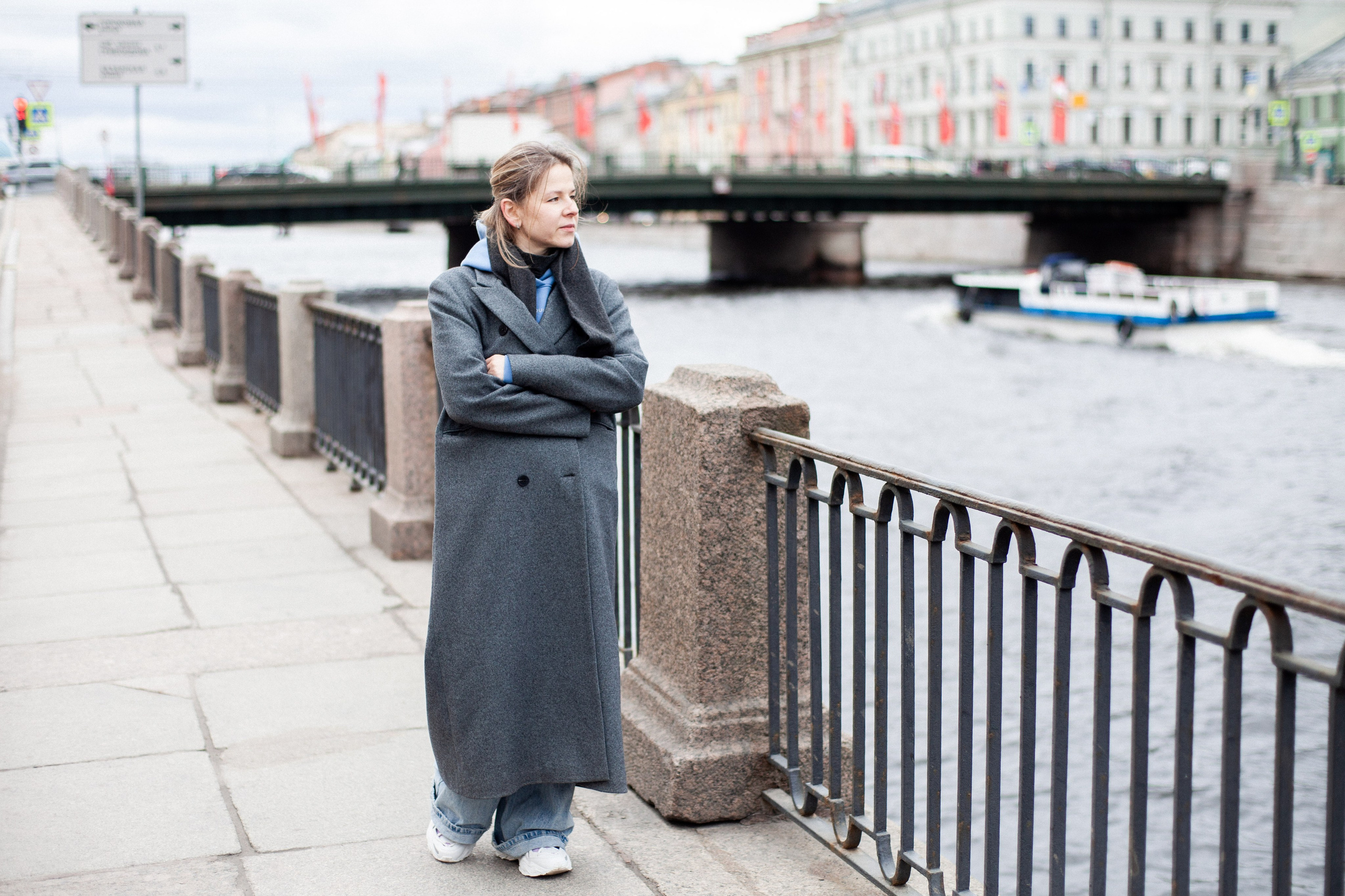 Ульяна. Ветер. Питер. Илья Михачёв Фотограф ПРО людей