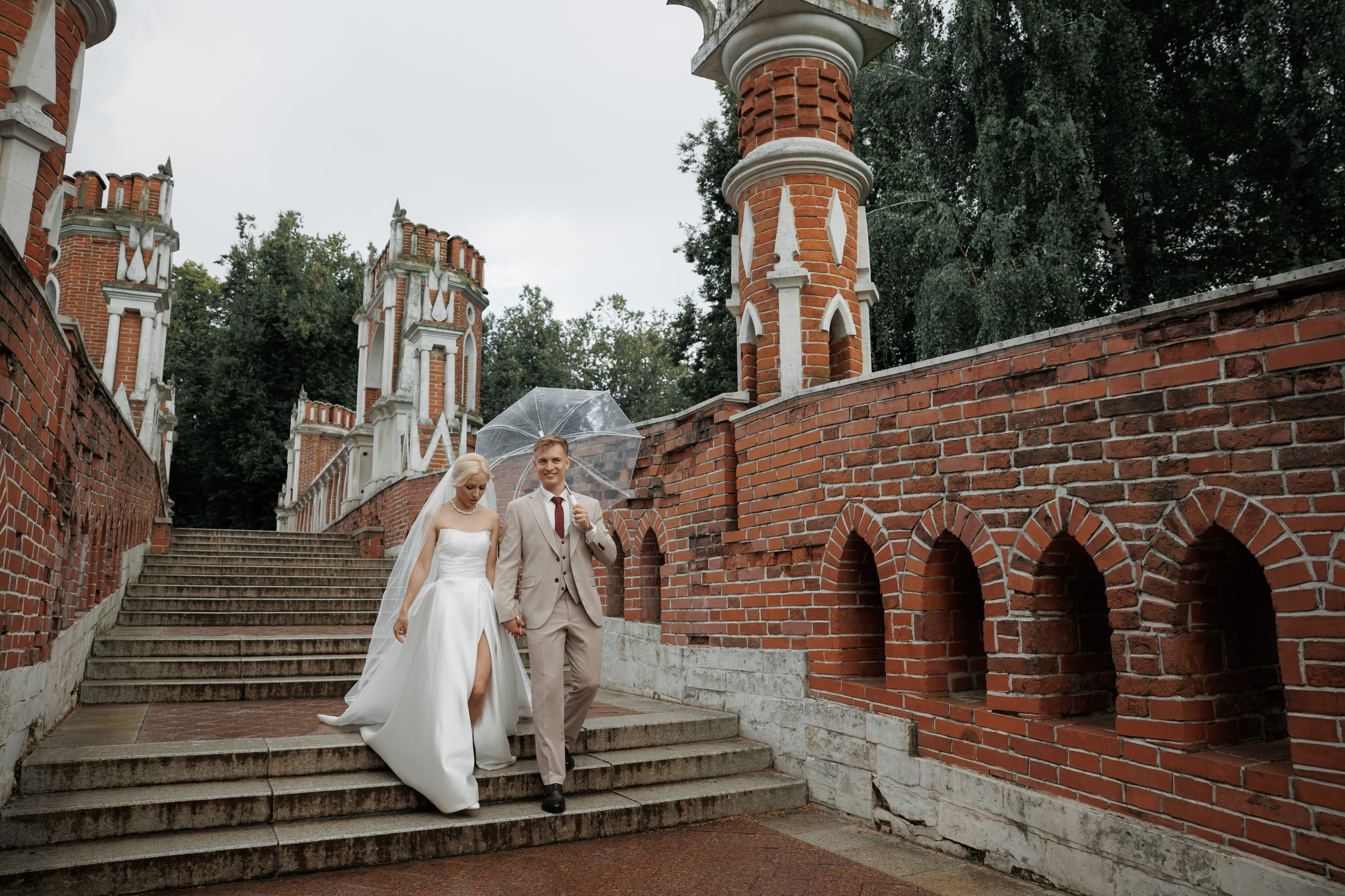 Отель «Милан», Шипиловский ЗАГС, прогулка в парке Царицыно. Свадебный и репортажный фотограф (Москва, Королев и другие)