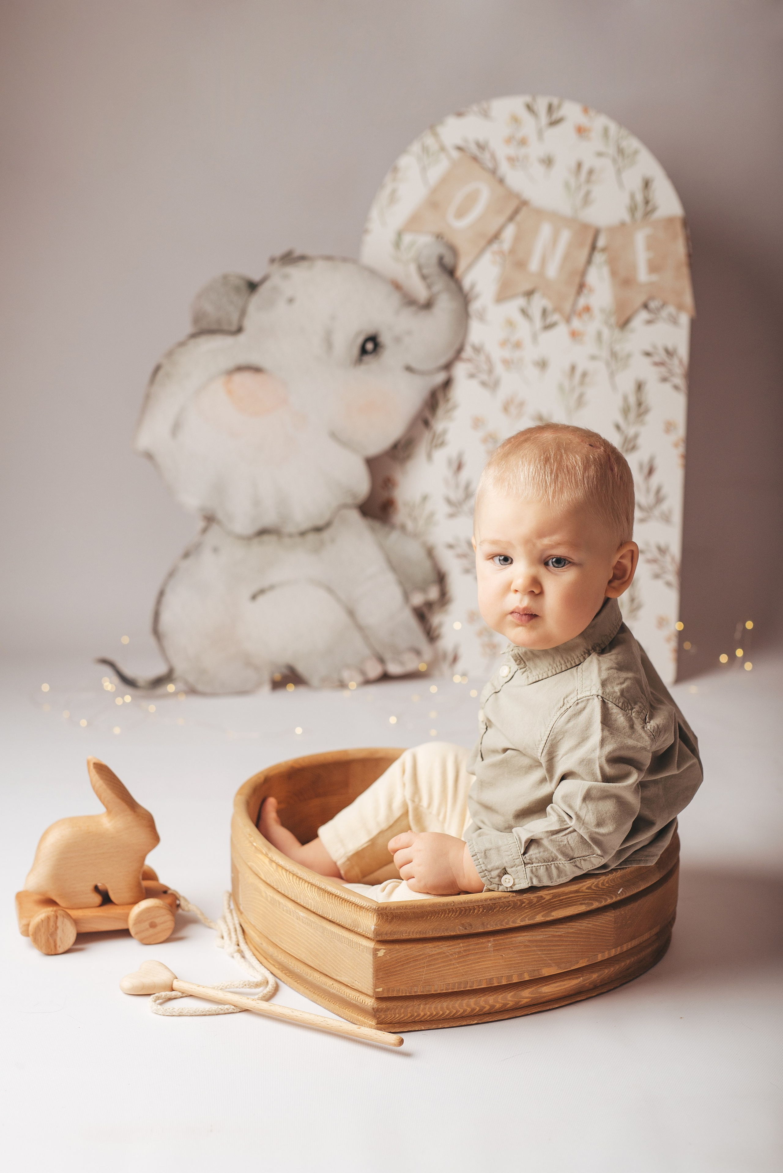 Мирон 1 годик. Фотограф новорождённых и семейный фотограф в Иваново Любовь Капранова