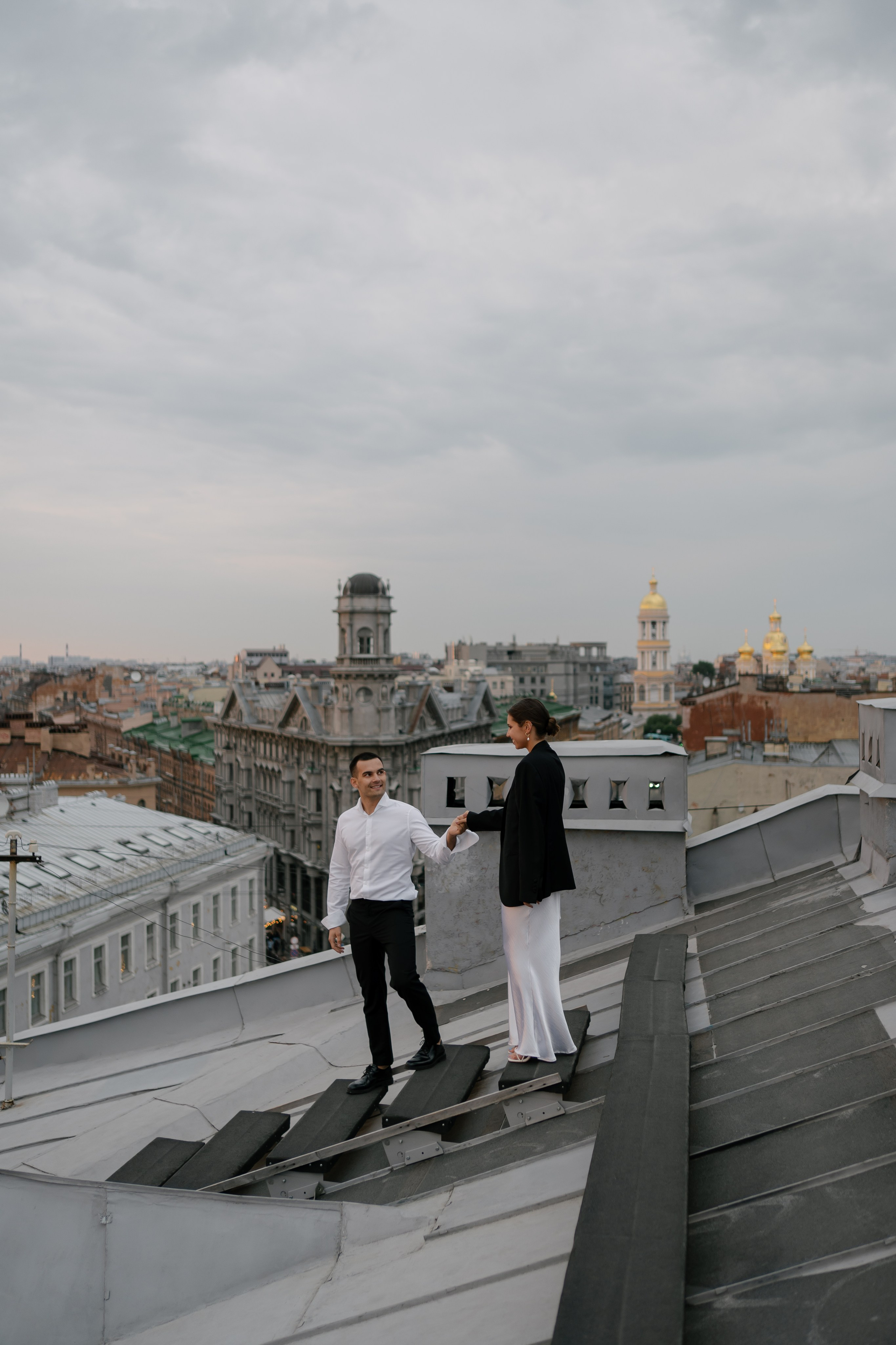 На крышах Питера. Семейный и свадебный фотограф в Красногорске Анастасия Тихонова