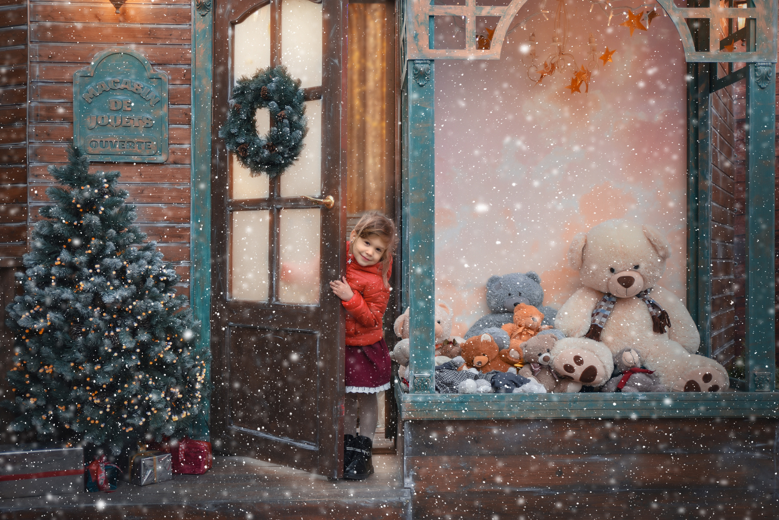 Новогодние съемки. Фотограф Надя Заручевская