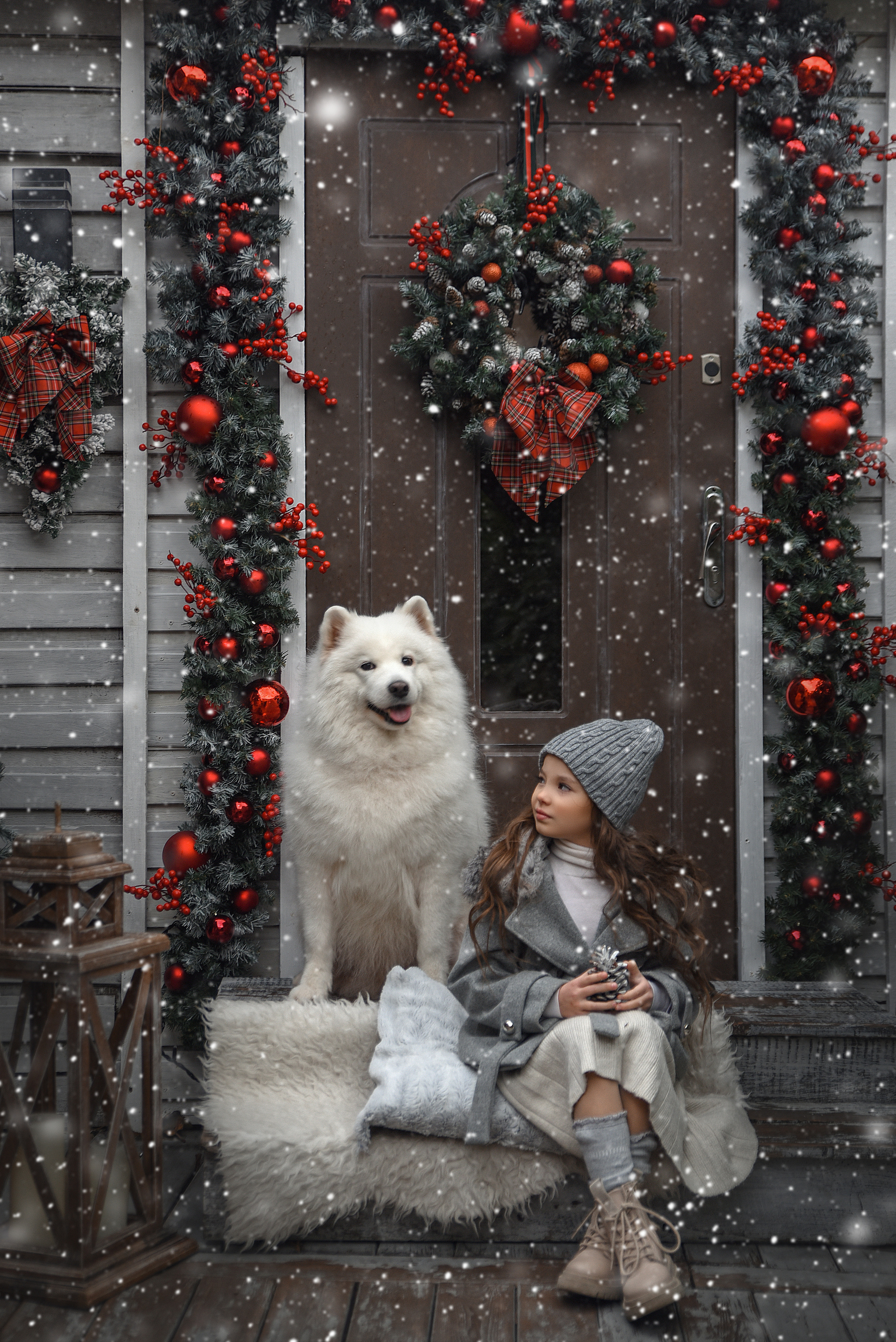 Новогодние съемки. Фотограф Надя Заручевская