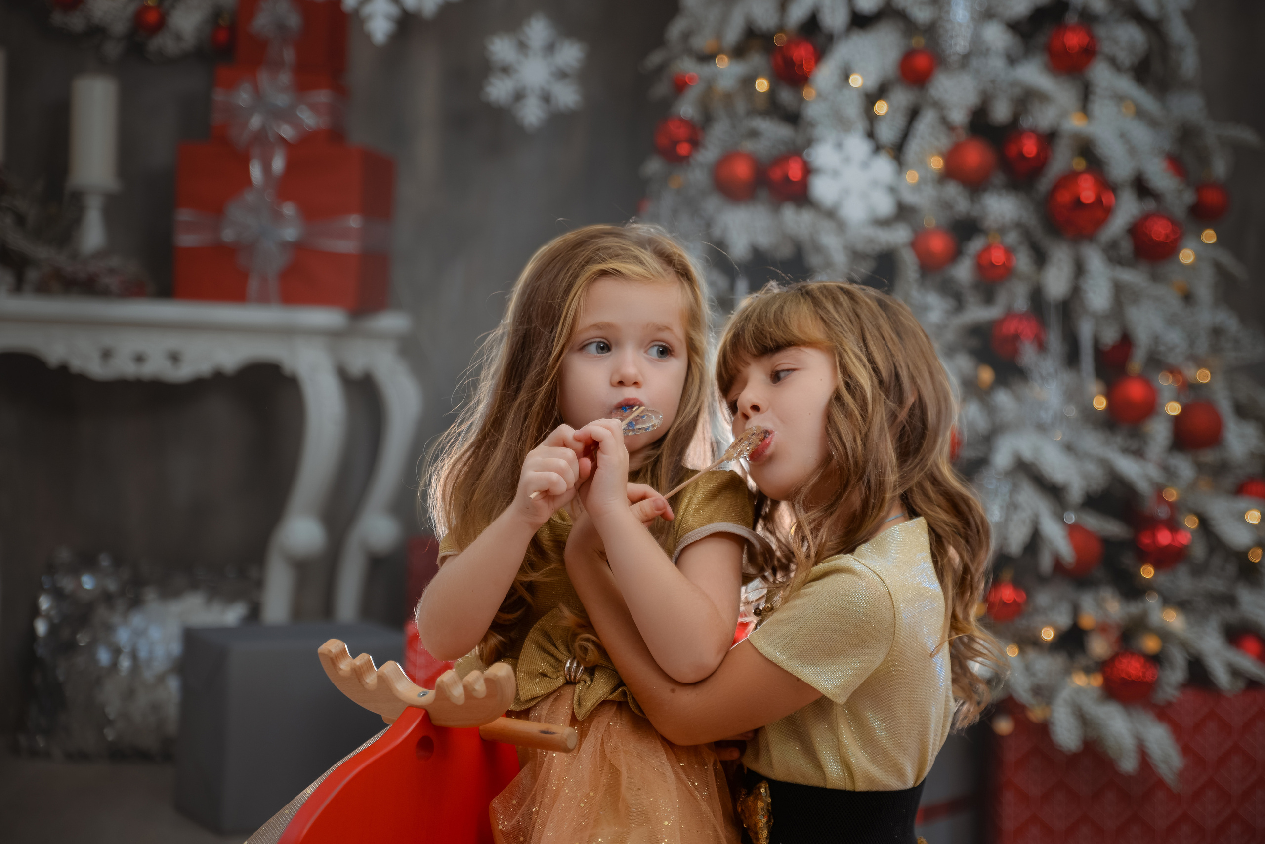 Новогодние съемки. Фотограф Надя Заручевская