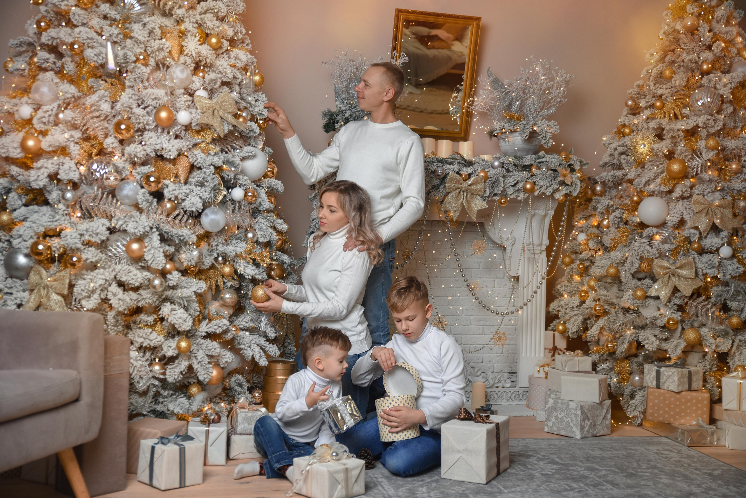 Новогодние съемки. Фотограф Надя Заручевская