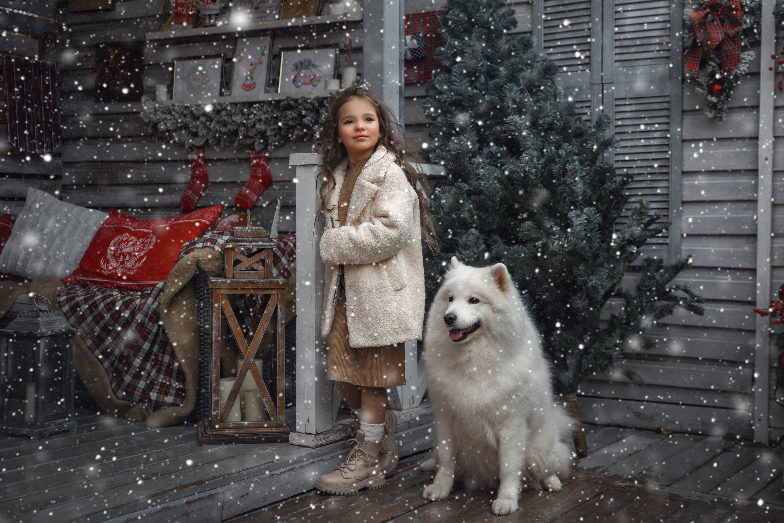 Новогодние съемки. Фотограф Надя Заручевская