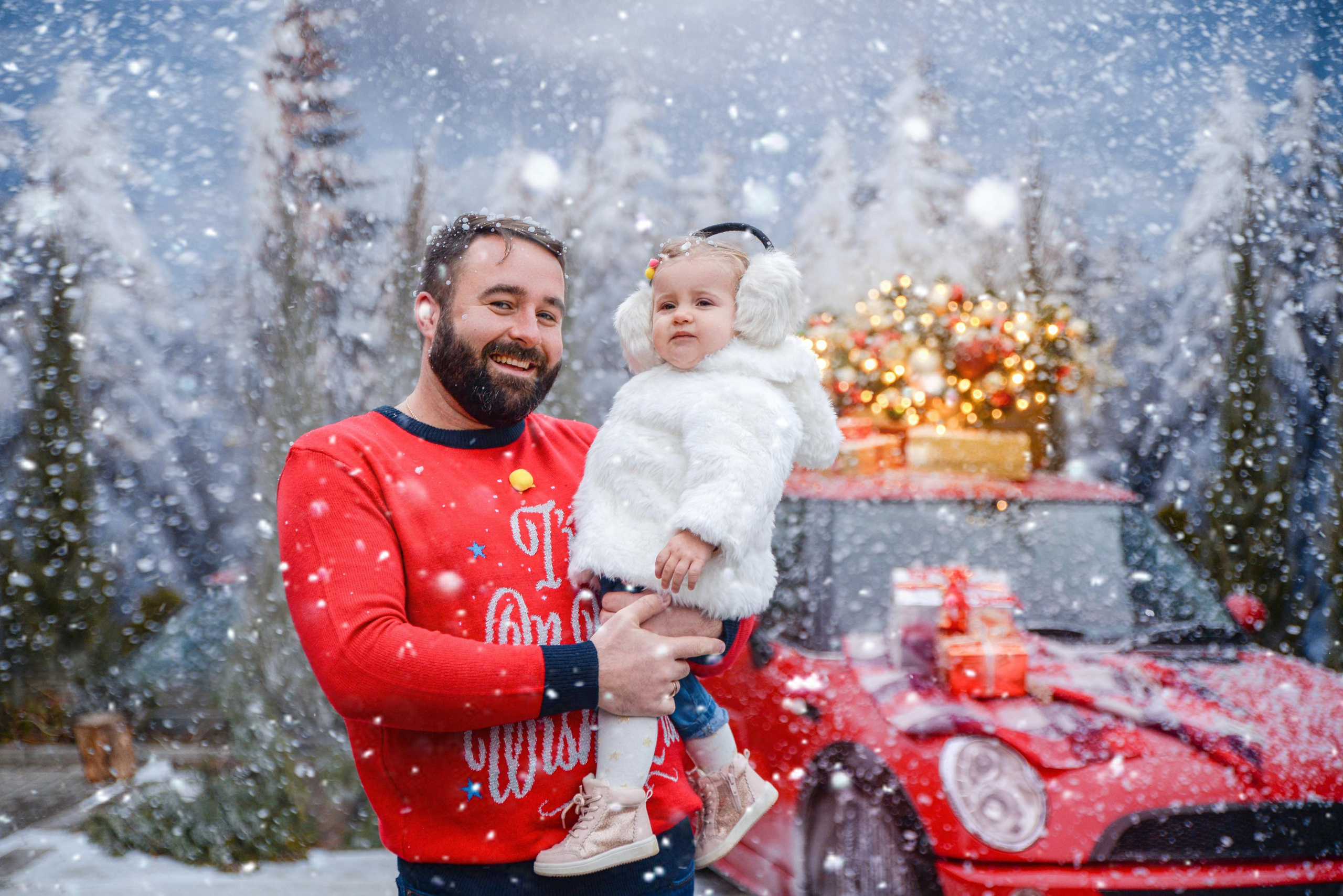 Новогодние съемки. Фотограф Надя Заручевская