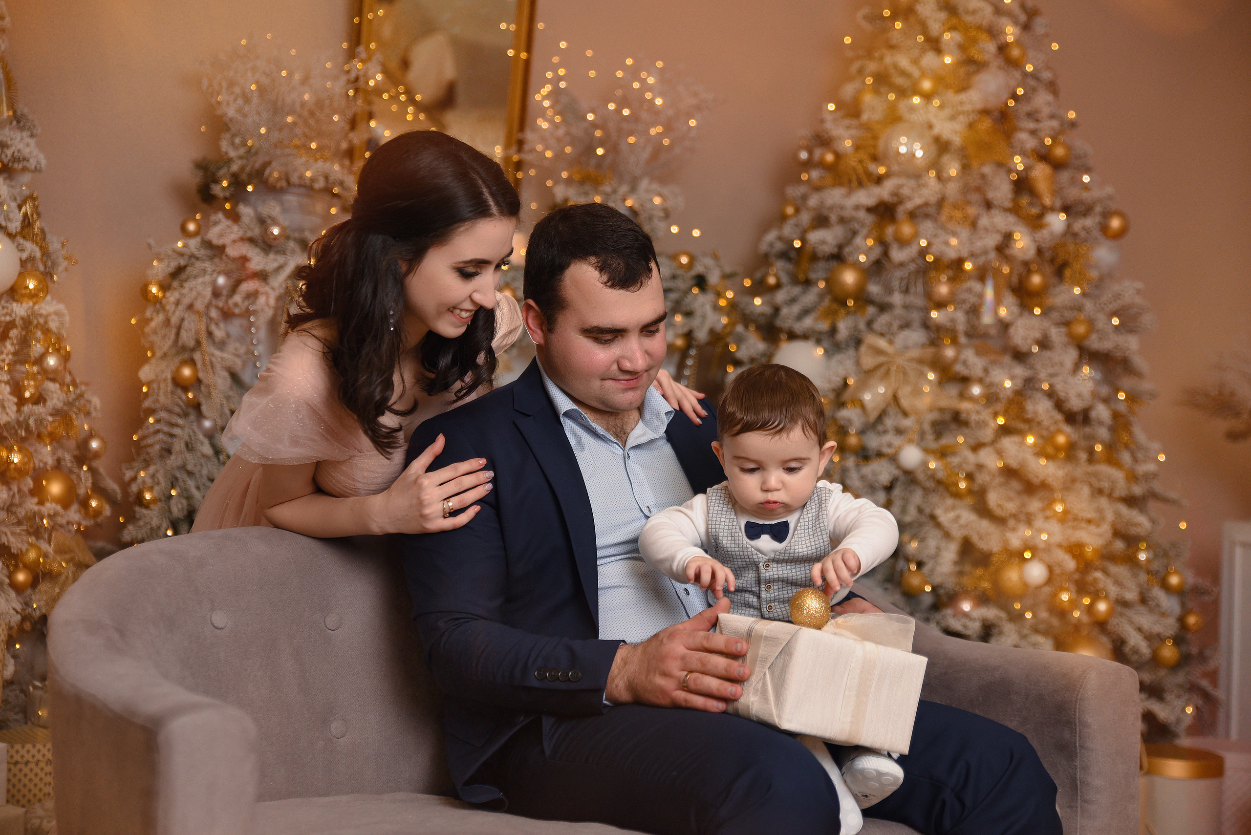 Новогодние съемки. Фотограф Надя Заручевская