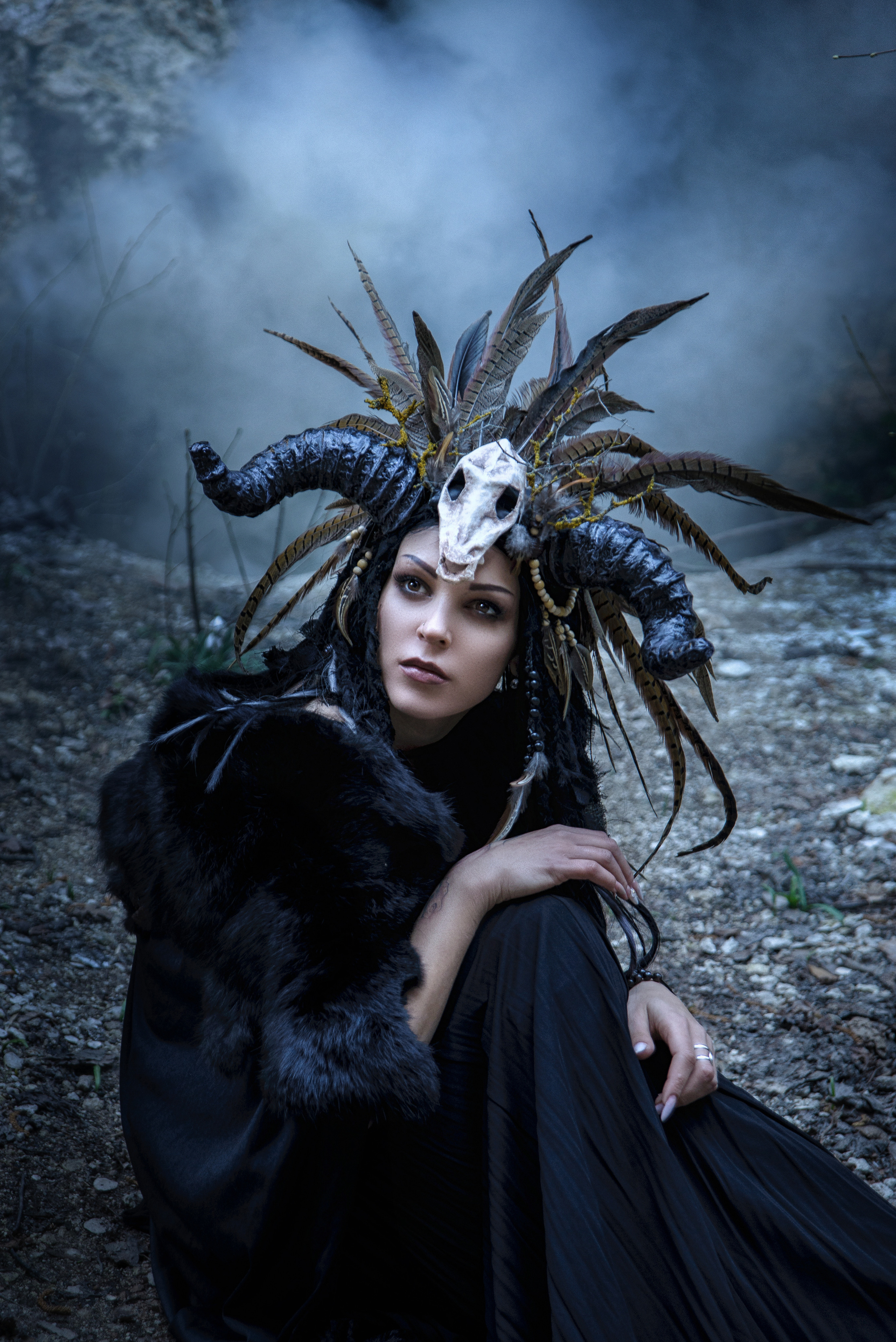 Шаманка. Фотограф Надя Заручевская