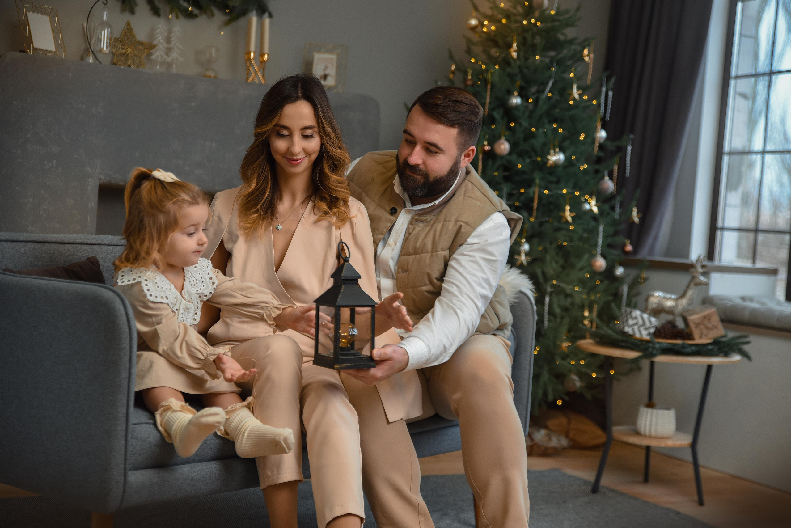 Новогодние съемки. Фотограф Надя Заручевская