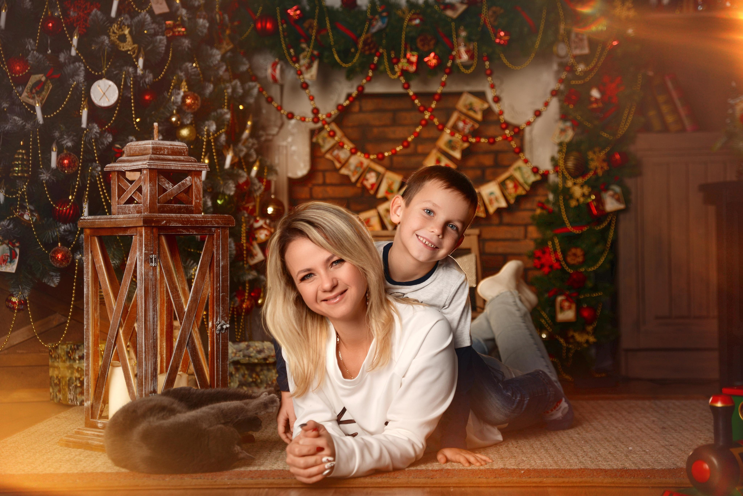 Новогодние съемки. Фотограф Надя Заручевская
