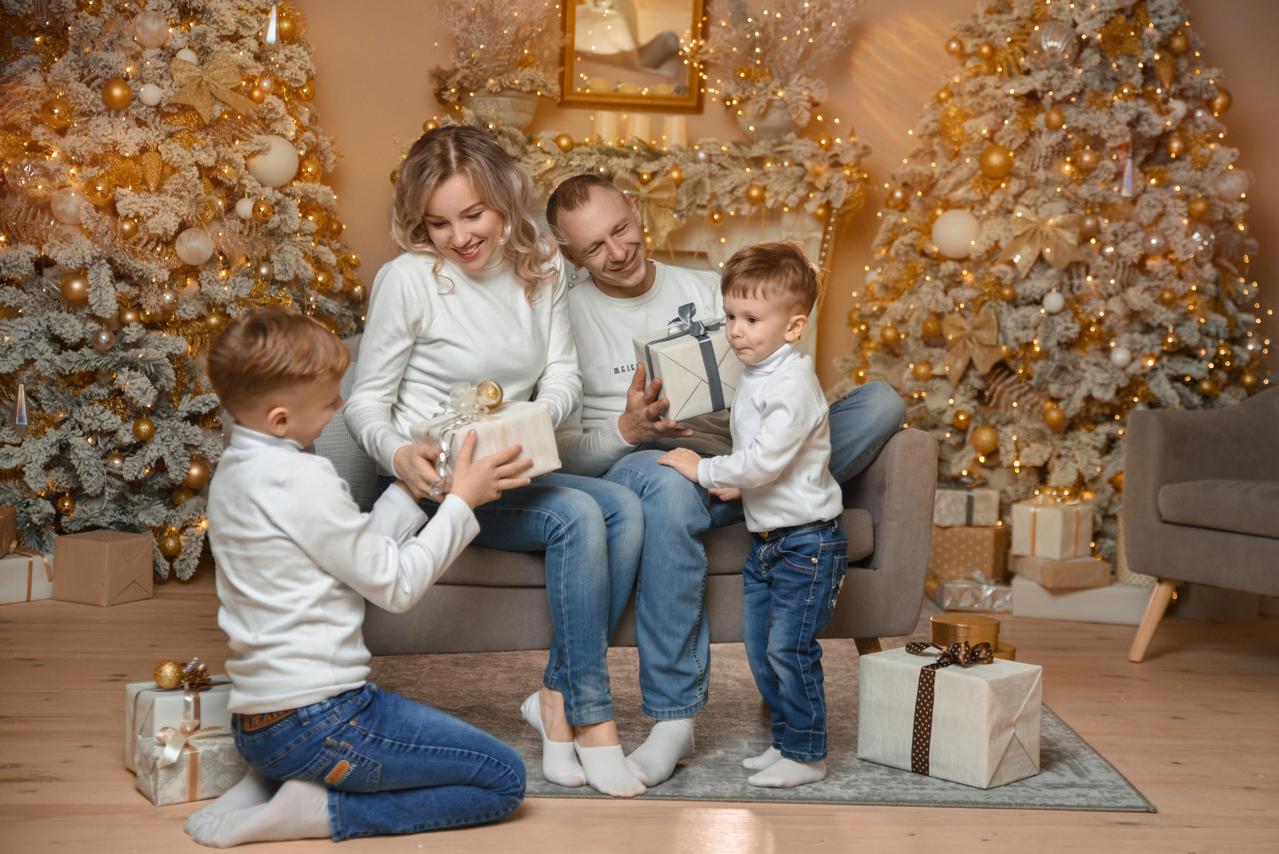 Новогодние съемки. Фотограф Надя Заручевская