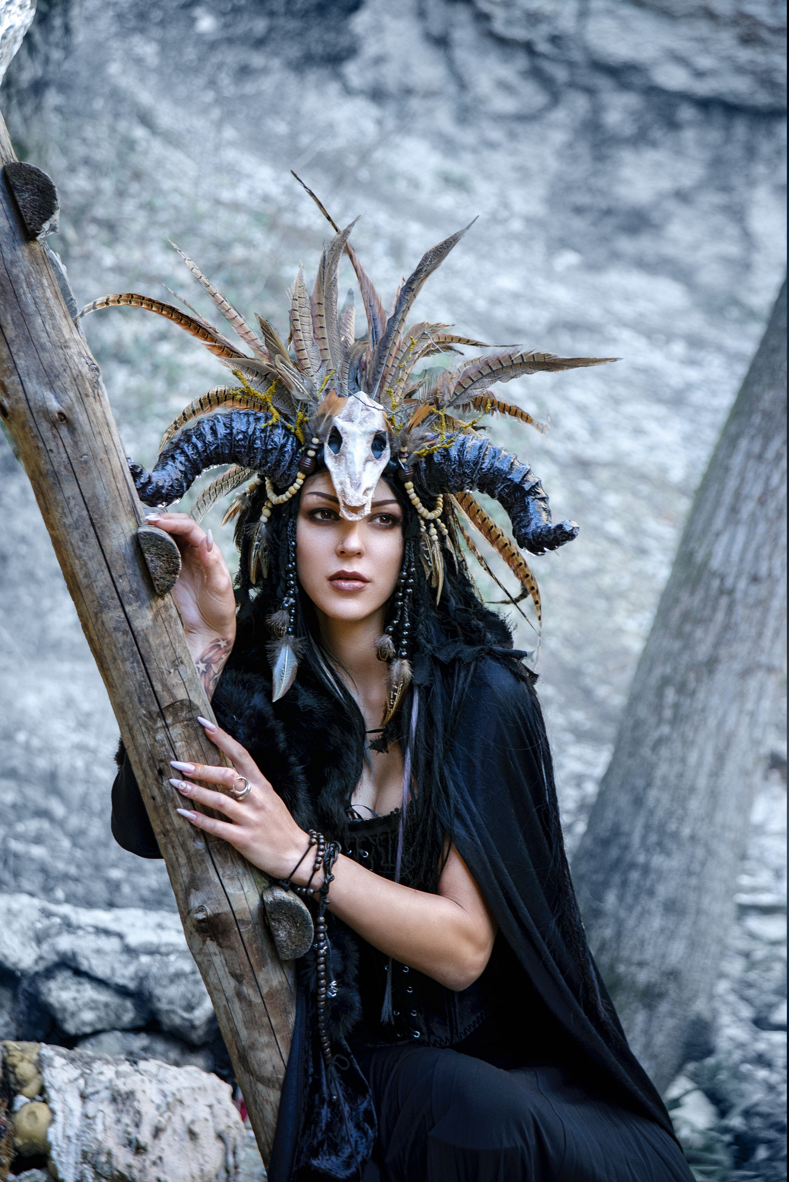 Шаманка. Фотограф Надя Заручевская