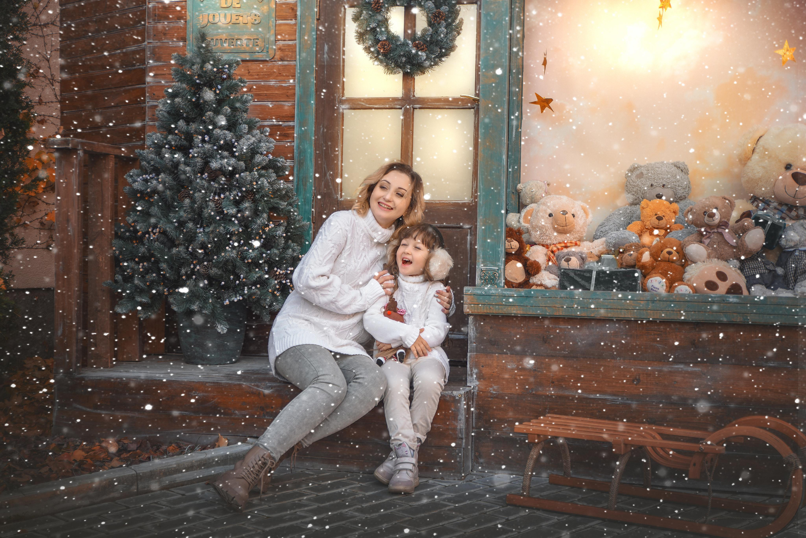 Новогодние съемки. Фотограф Надя Заручевская