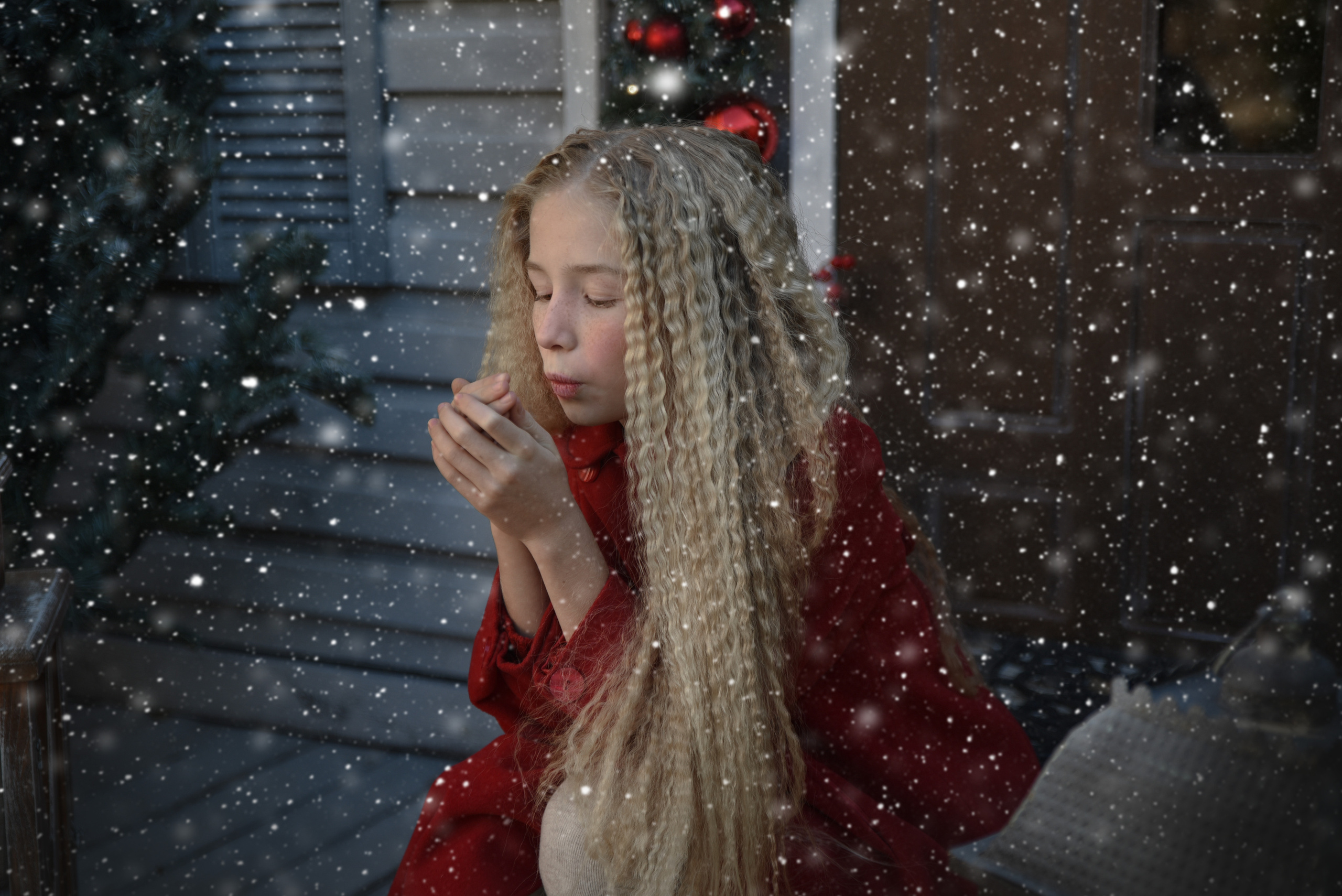 Новогодние съемки. Фотограф Надя Заручевская