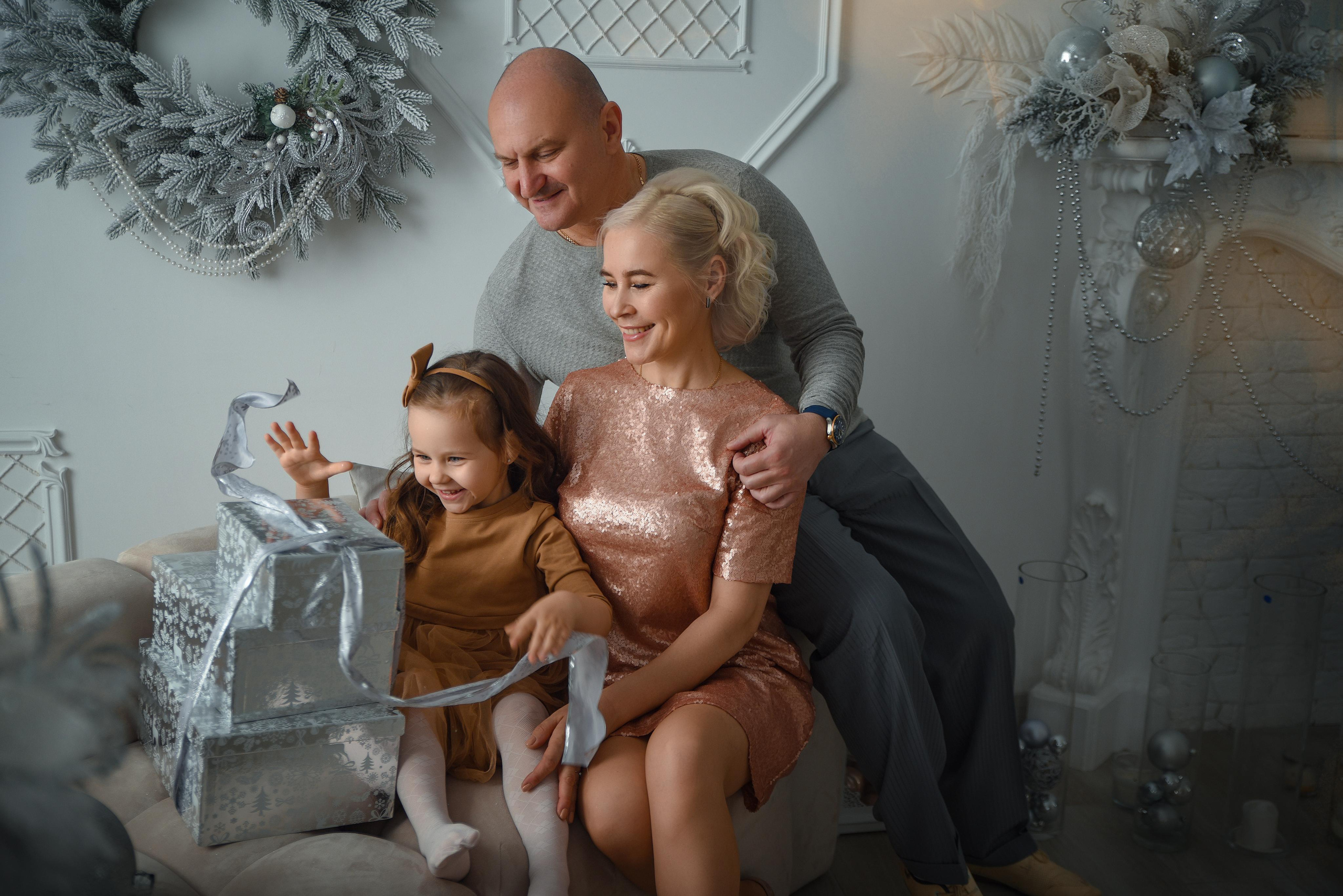 Новогодние съемки. Фотограф Надя Заручевская