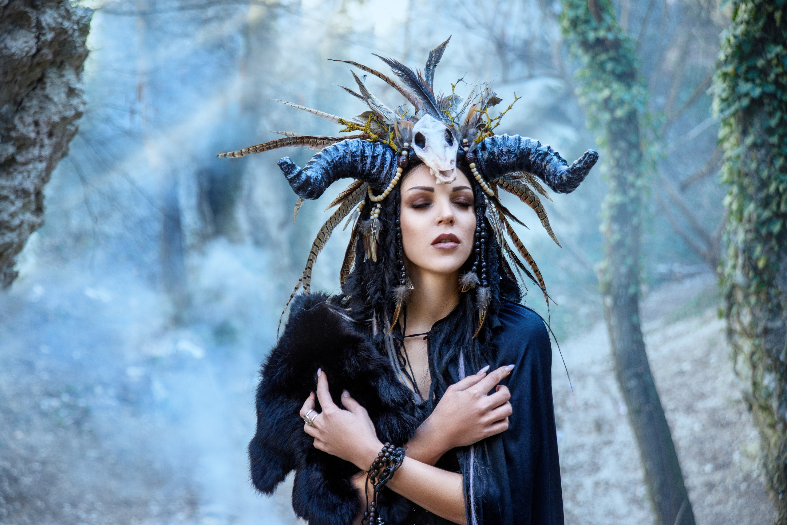 Шаманка. Фотограф Надя Заручевская