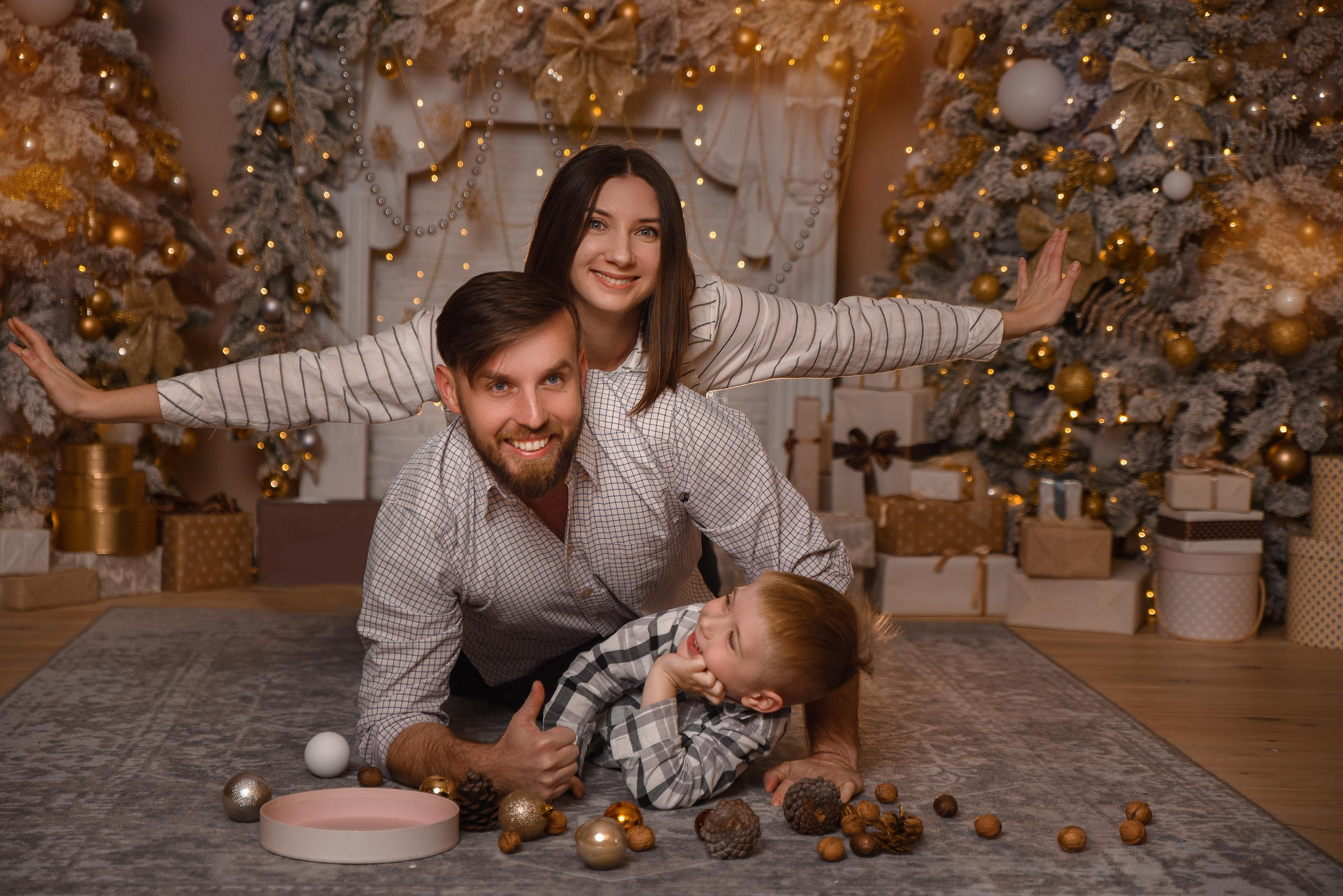 Новогодние съемки. Фотограф Надя Заручевская