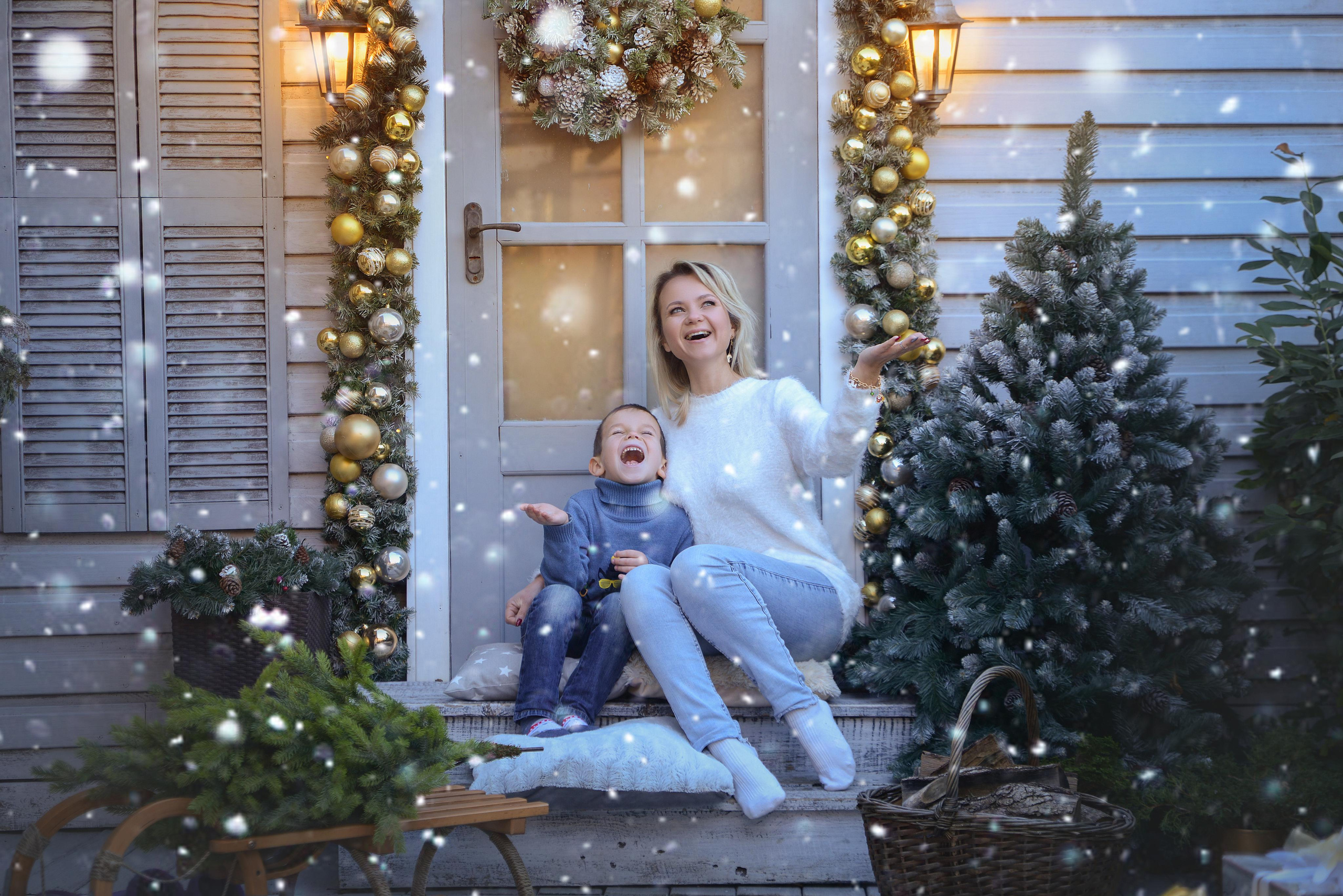 Новогодние съемки. Фотограф Надя Заручевская