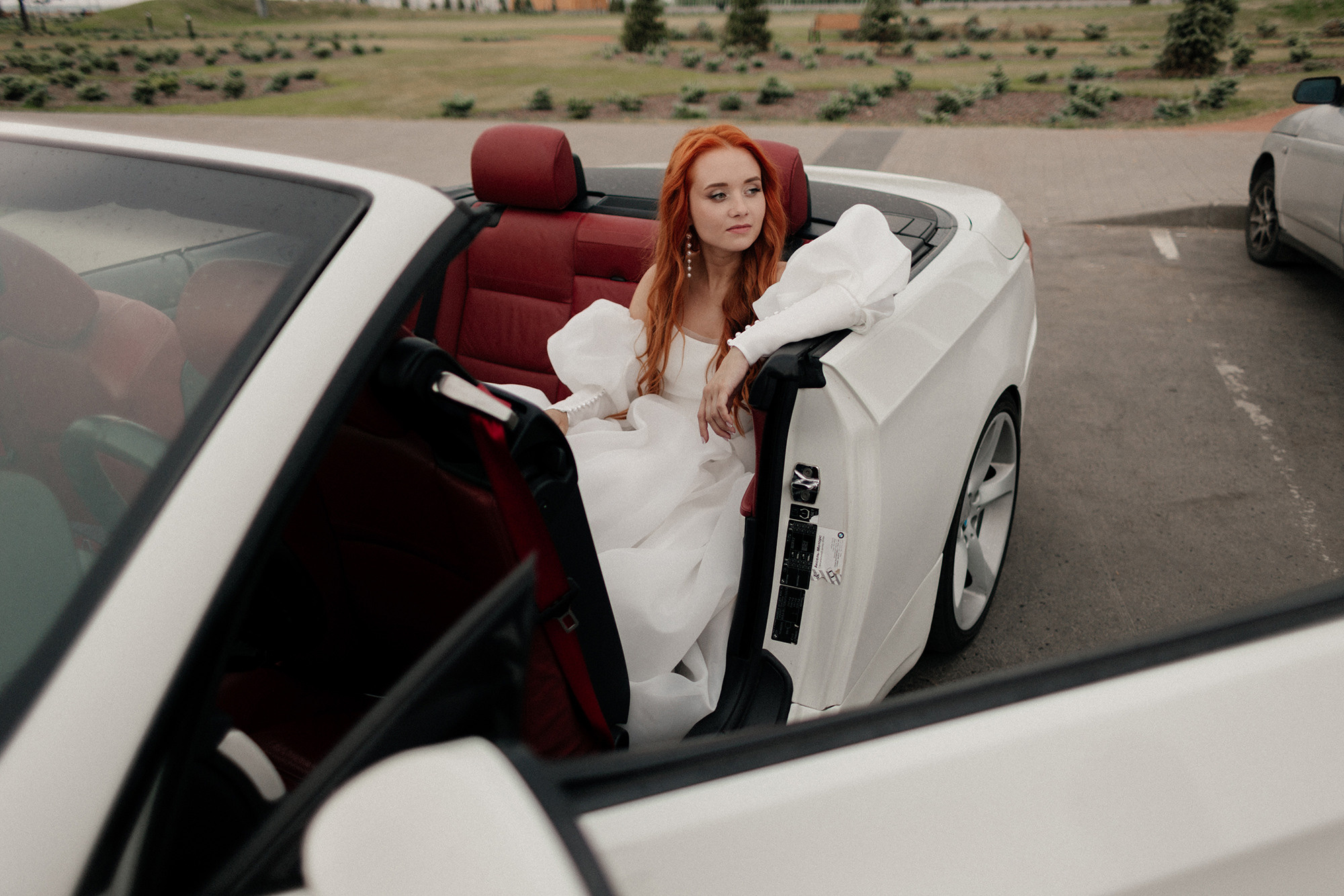 Прогулка на кабриолете Ульяна и Миша. Свадебный фотограф в Нижнем Новгороде Генеральская Ира