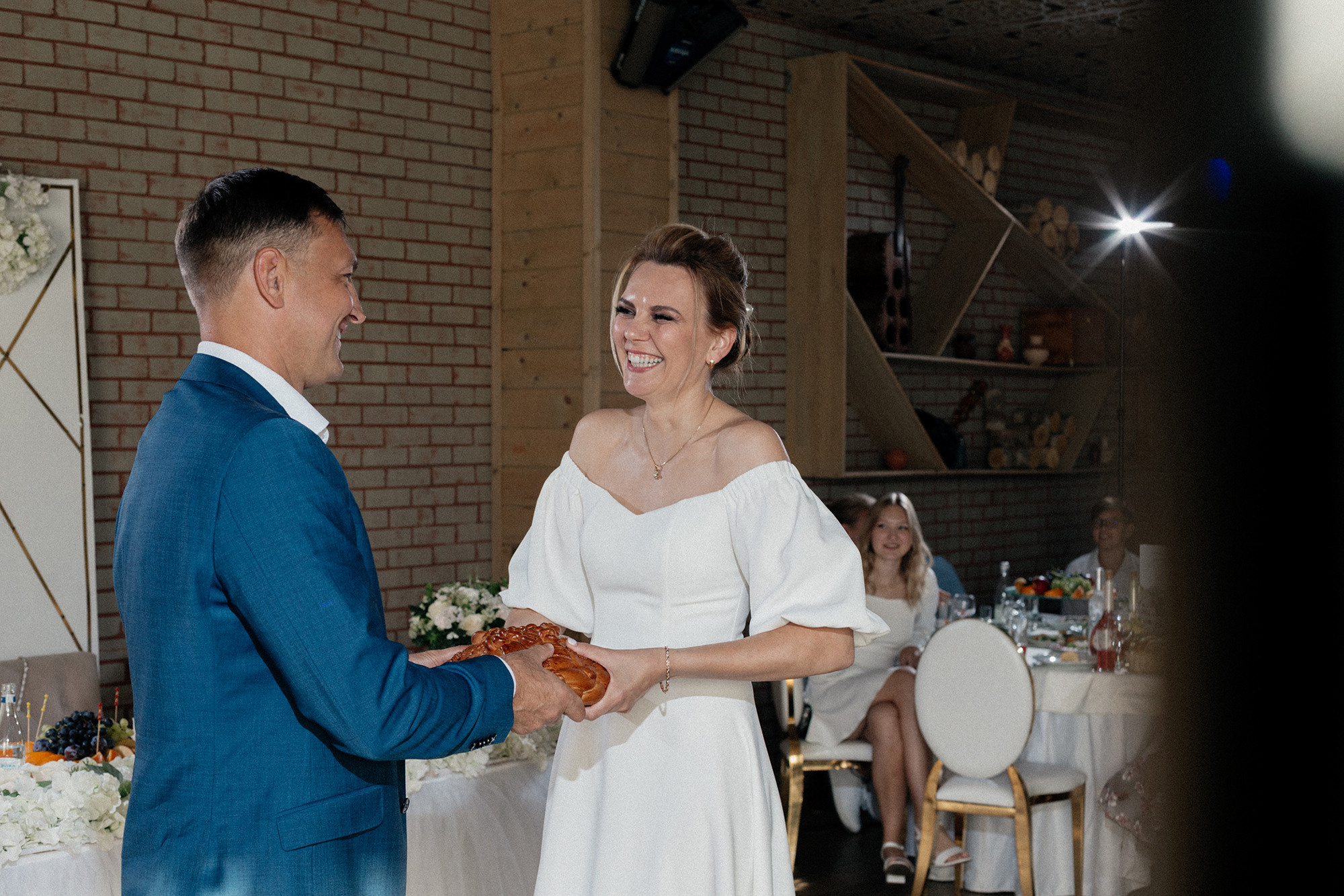 Банкет Надя и Сергей. Свадебный фотограф в Нижнем Новгороде Генеральская Ира