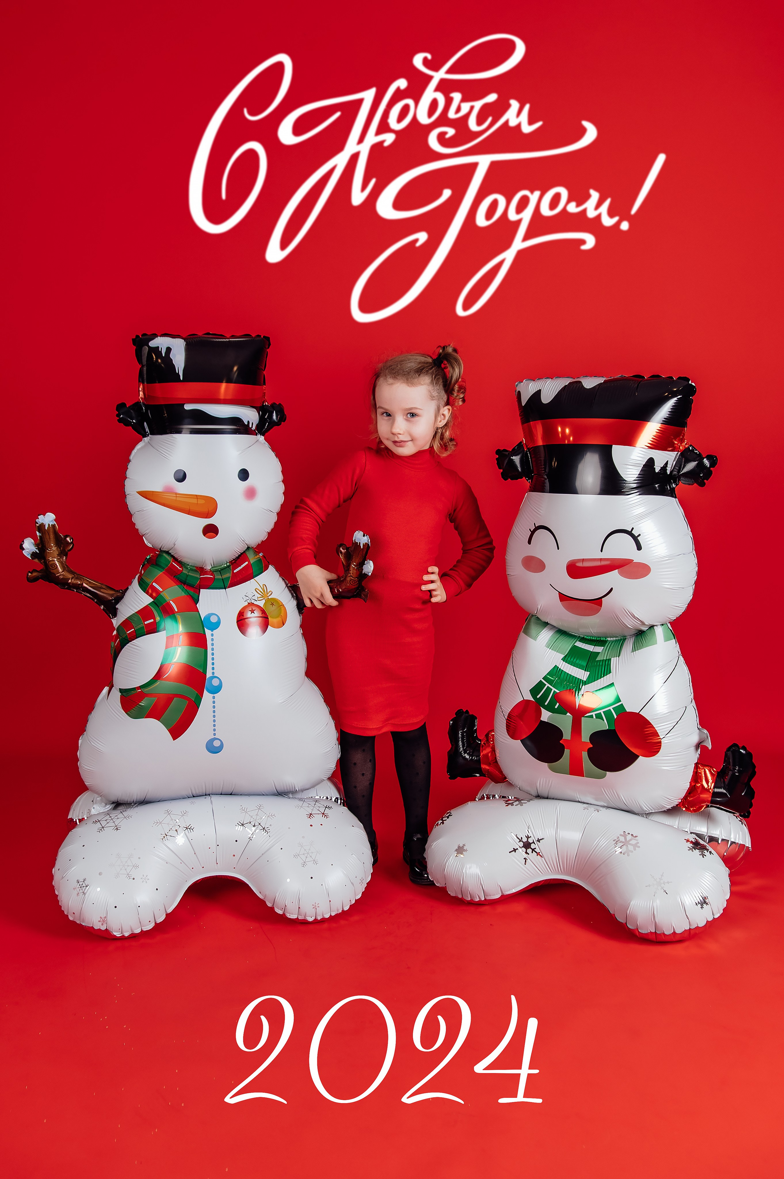 КРАСНЫЙ НОВЫЙ ГОД. Детский и семейный фотограф Катерина Мишина