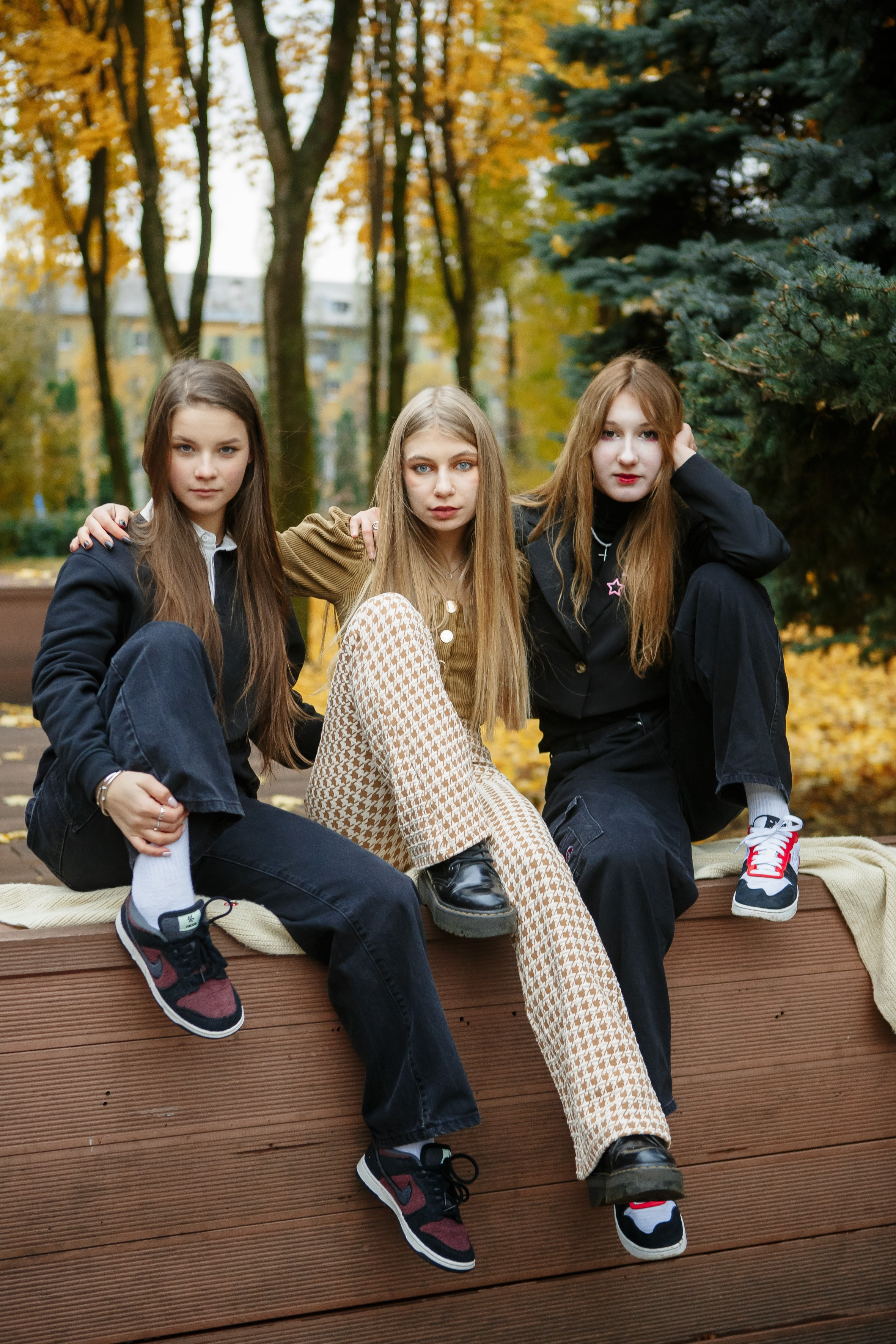 Осень Гимназия 12 11 В 2023 г. Свадебный и портретный Фотограф в Липецке Дмитрий Котюков