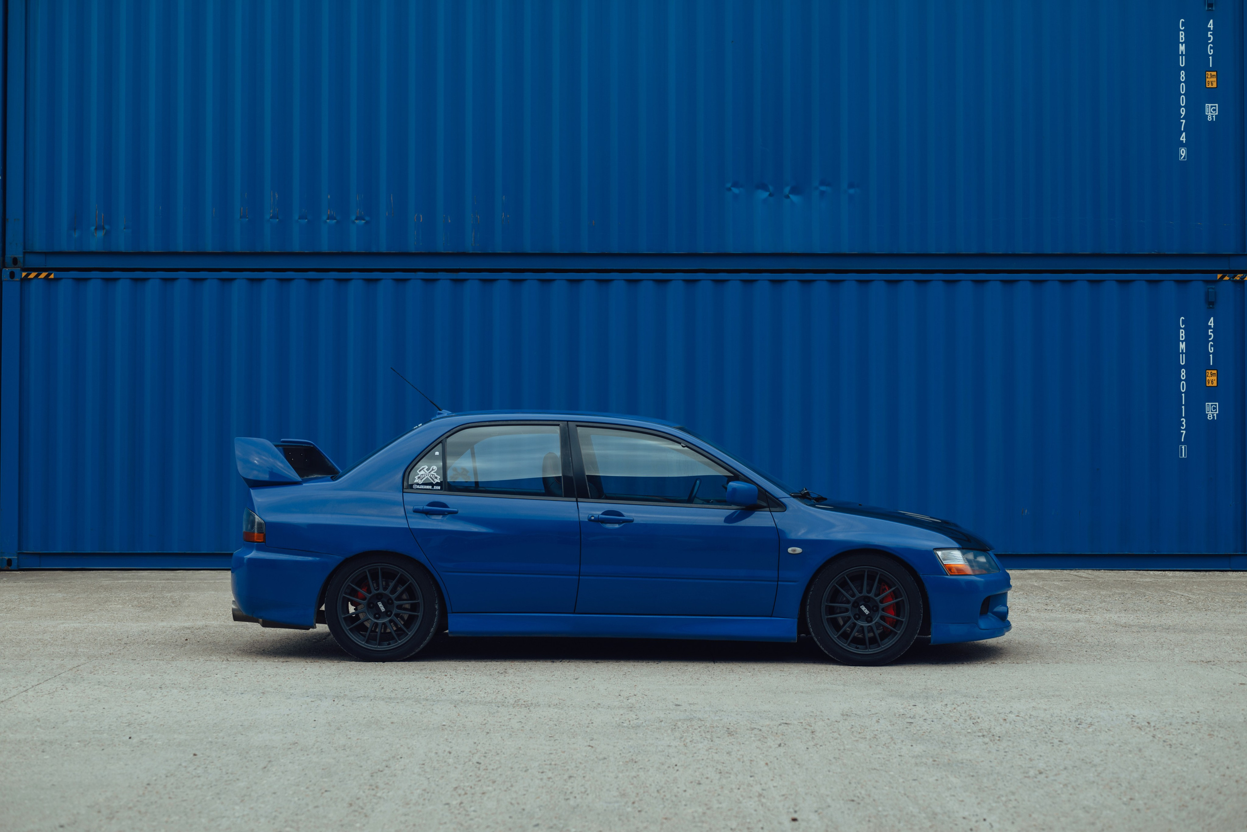 Mitsubishi Lancer Evo VIII. DeLorein