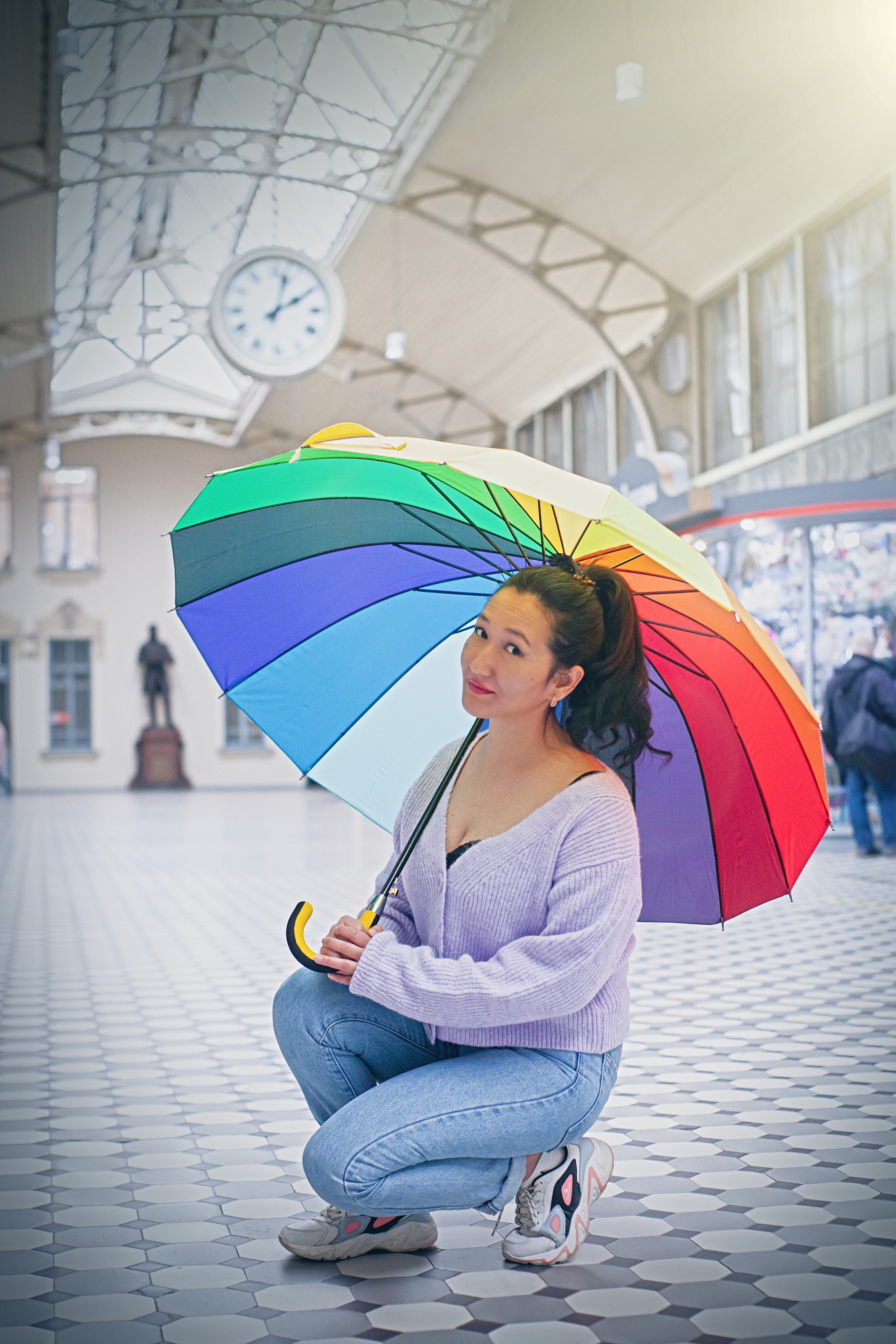 Фотосессия на Витебском вокзале для Назы и Татьяны. Фотограф в Санкт — Петербурге Валерий Гаухман