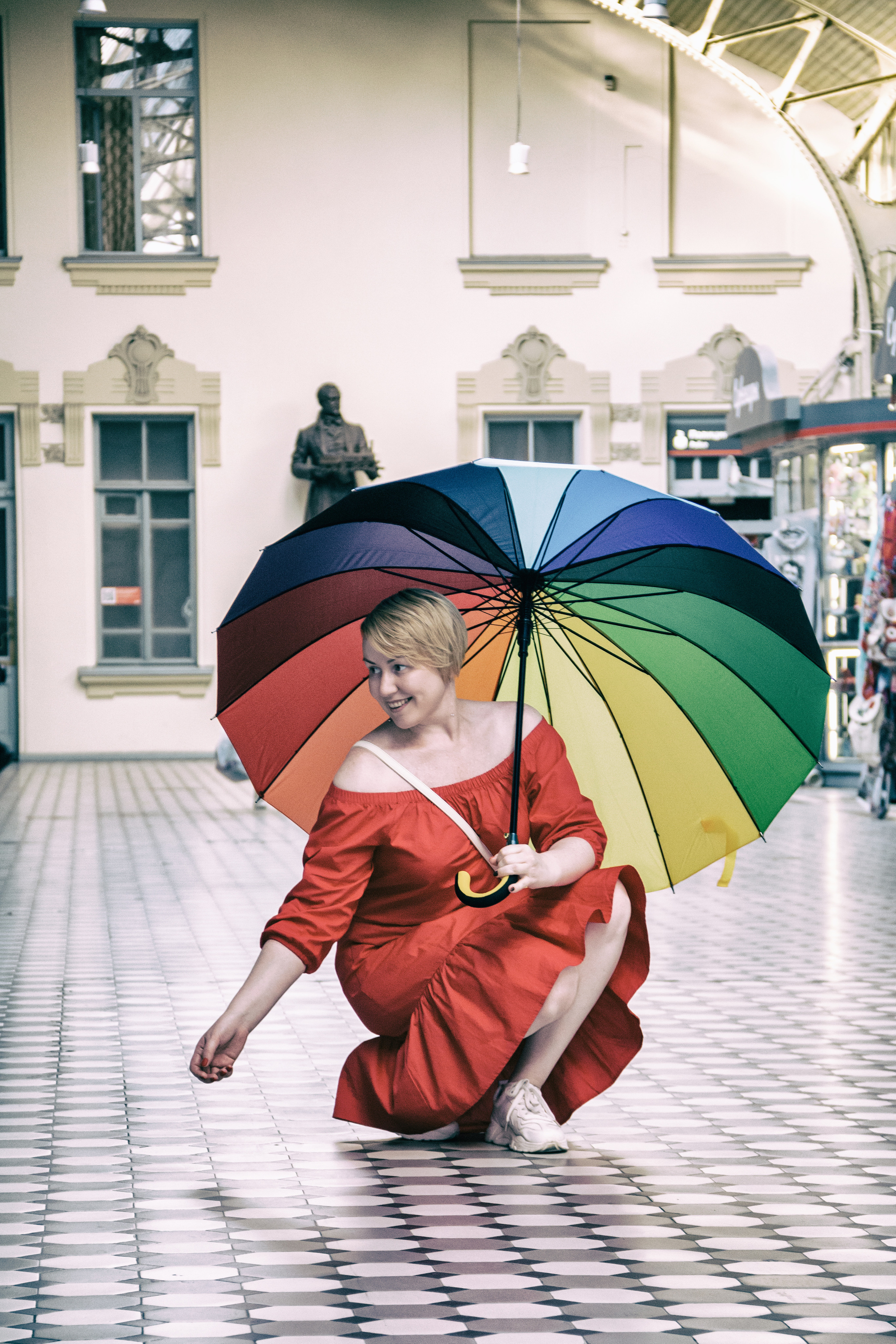 Фотосессия на Витебском вокзале 