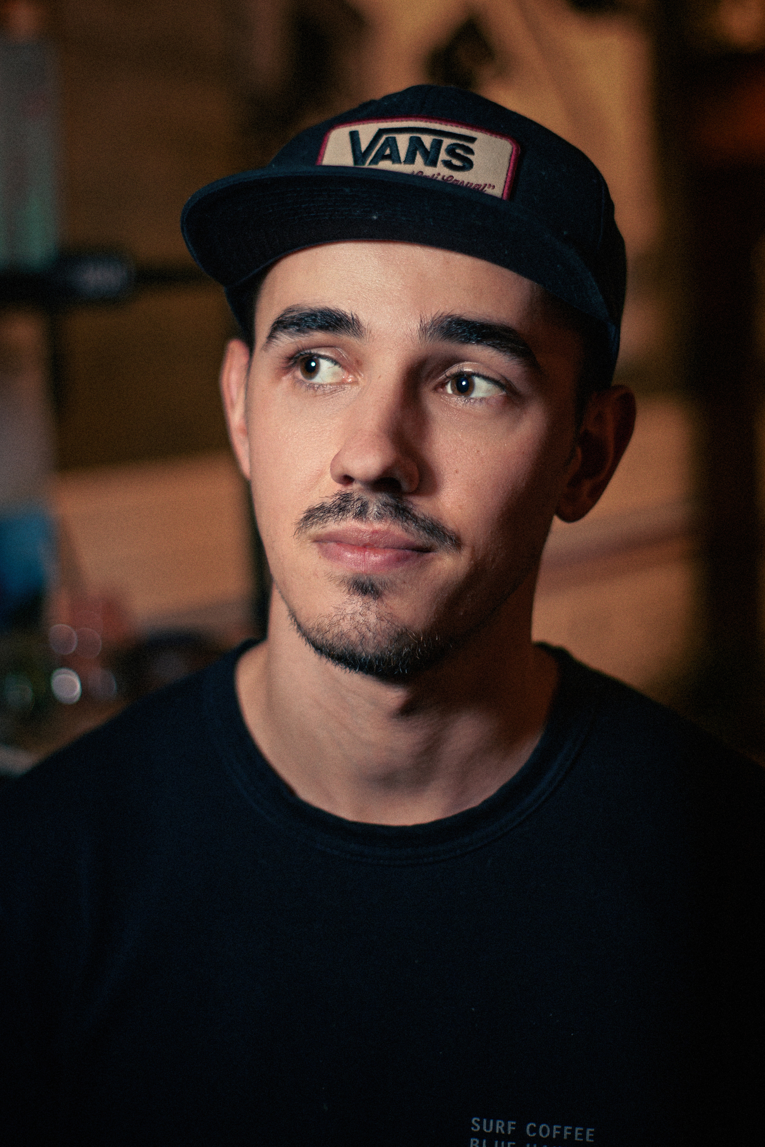 Съемка в кафе