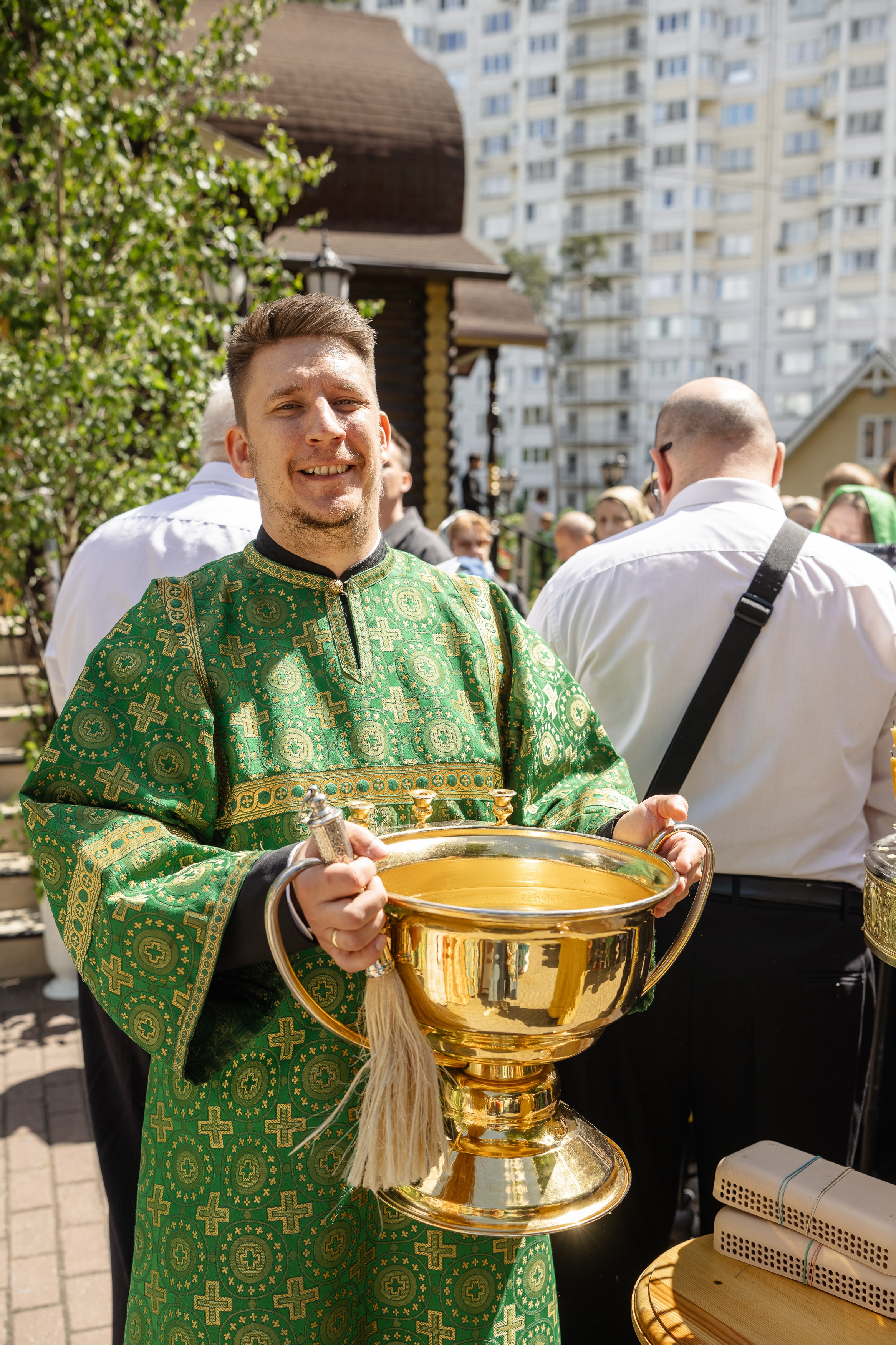 Престольный праздник в храме Троицы Живоначальной. Фотограф Москва/Подмосковье