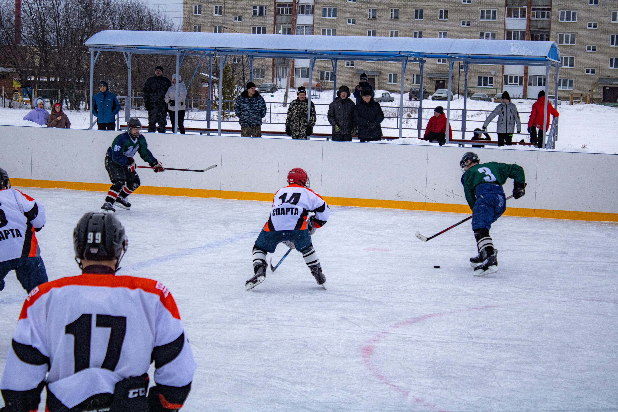 Хоккей г.п Атиг-г.Нижние Серги