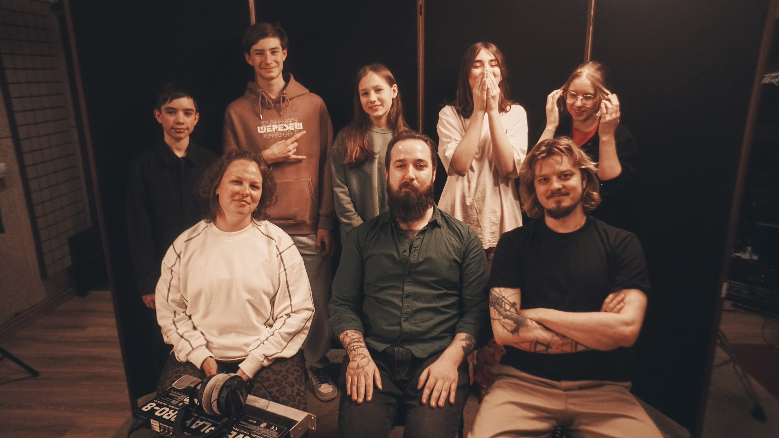 Громница — запись хора для группы ТриЕли. Фотография для артистов