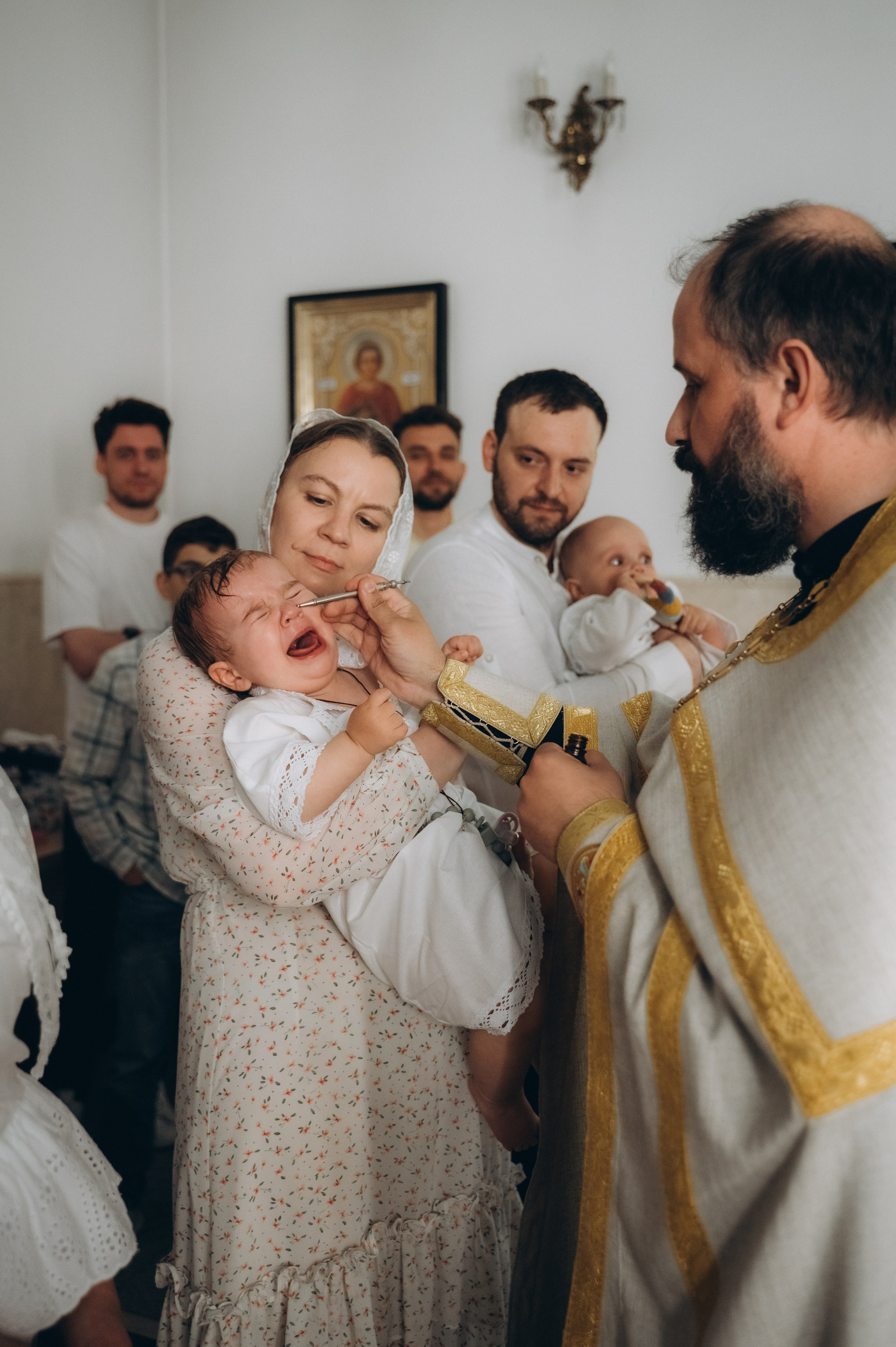 Крещение Мии и Льва. Семейный фотограф в Минске Дарья Дреко