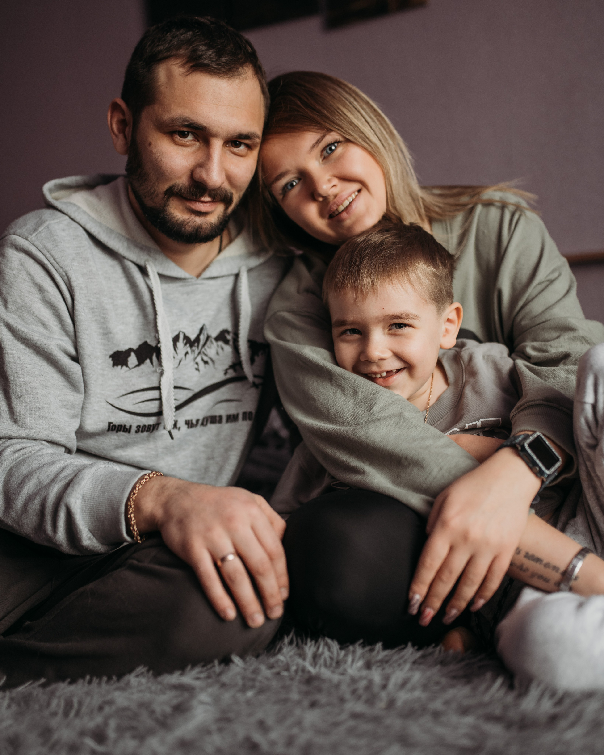 Алла, Руслан и Тимур. Фотограф г. Хабаровск