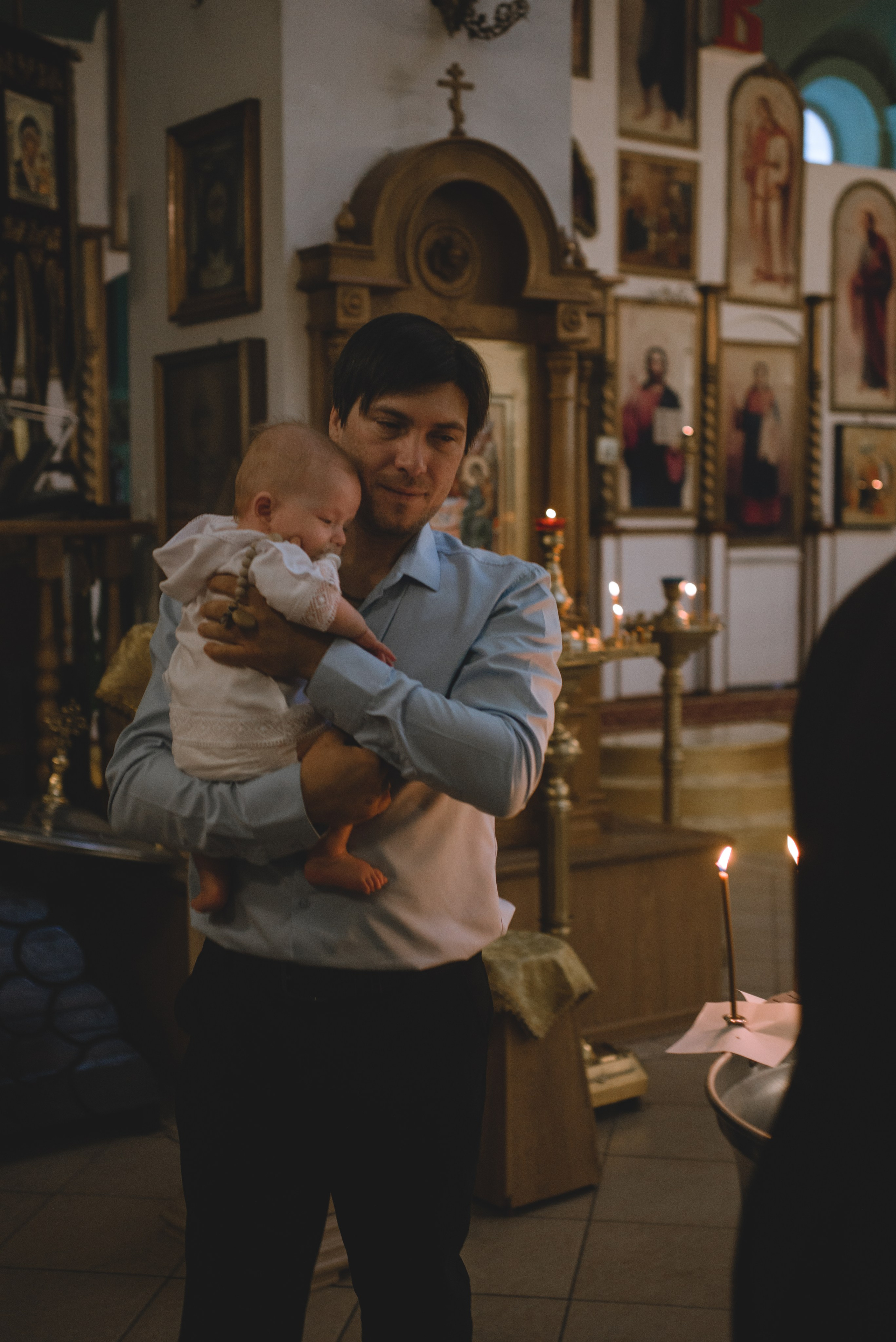 Крещение Константина. Фотограф Людмила Белова