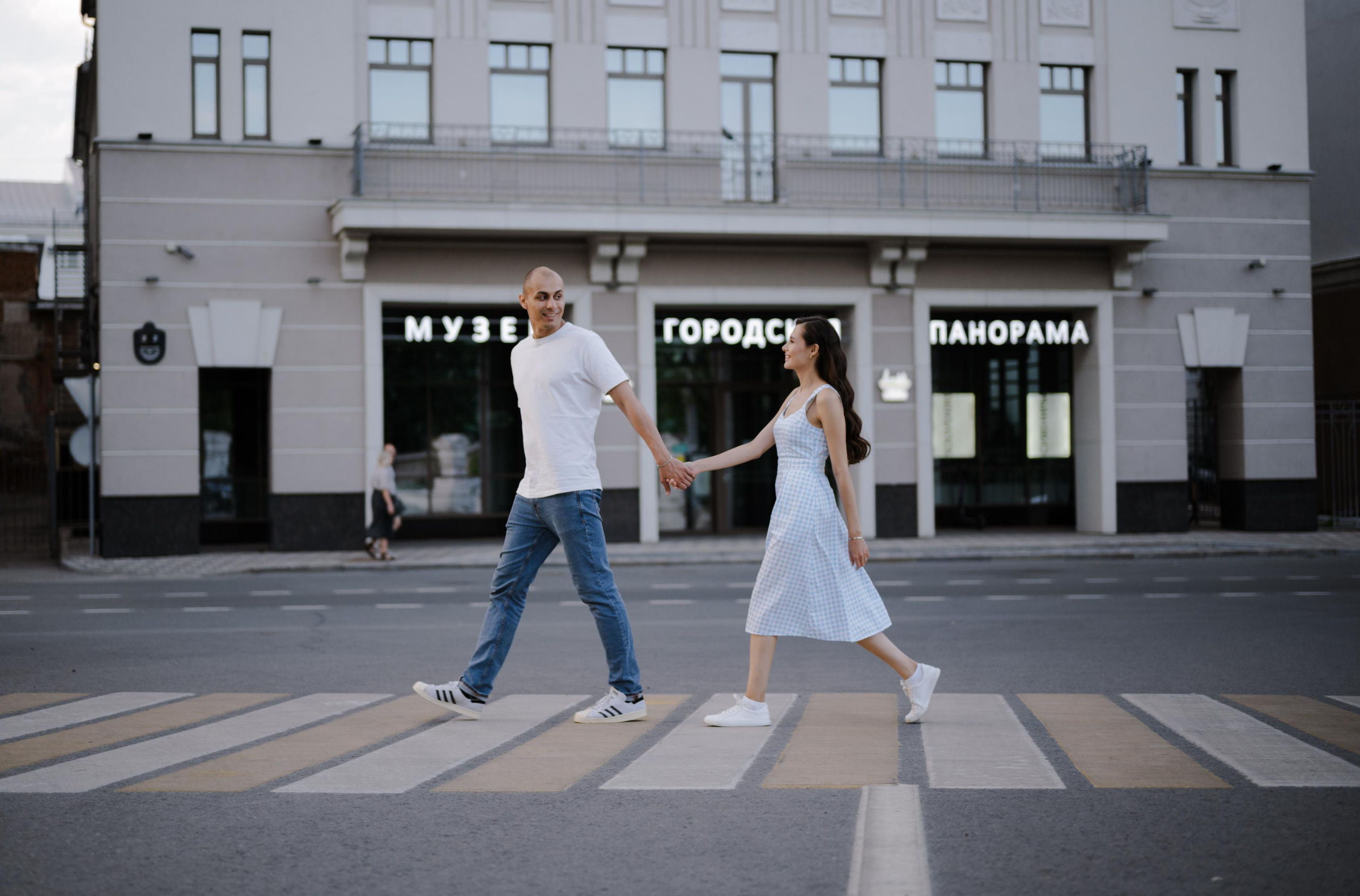 Фотопрогулка для пары в Казани. Свадебный фотограф Йошкар-Ола Казань