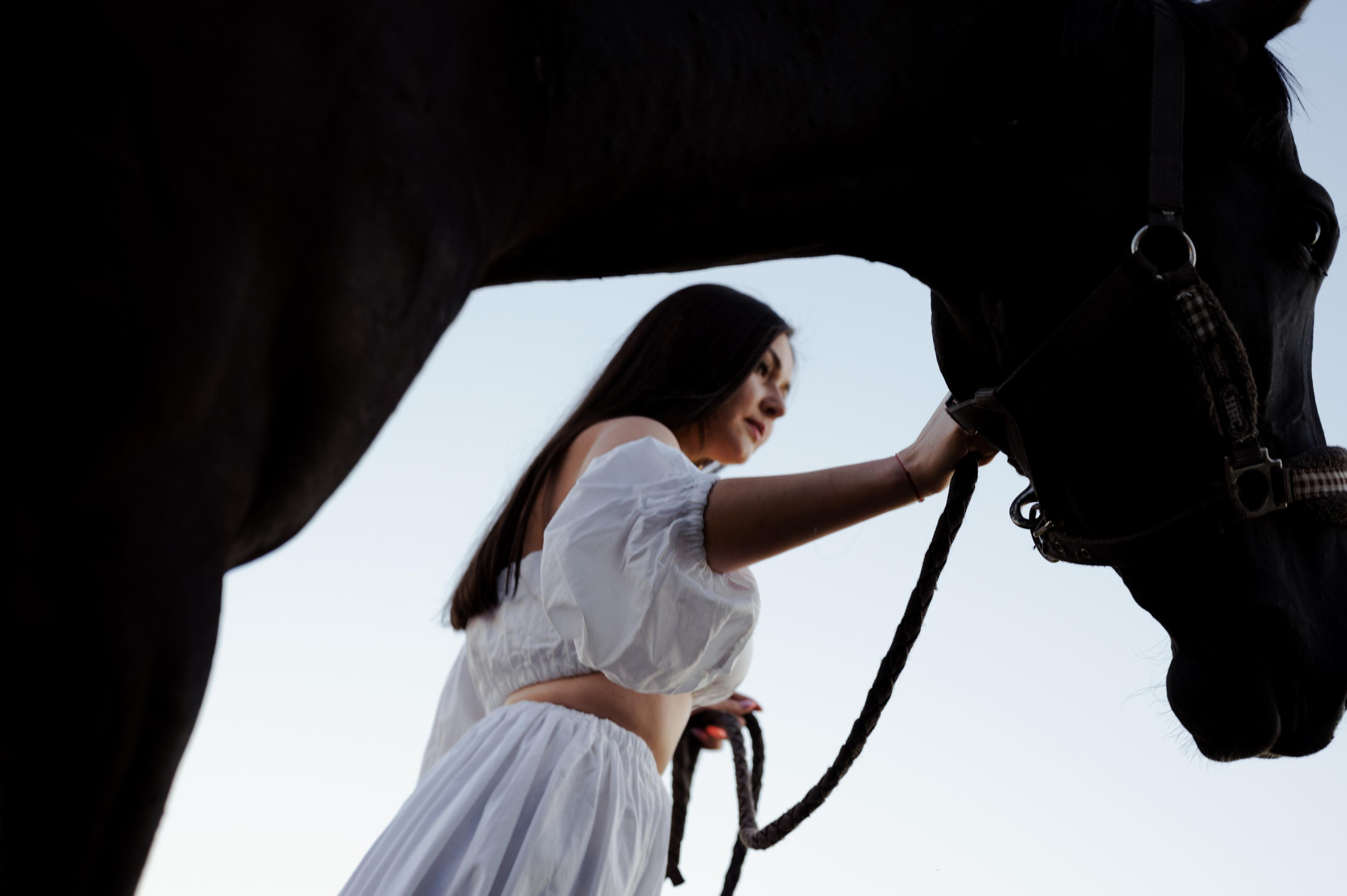 Фотосессия с лошадью. Свадебный фотограф Йошкар-Ола Казань