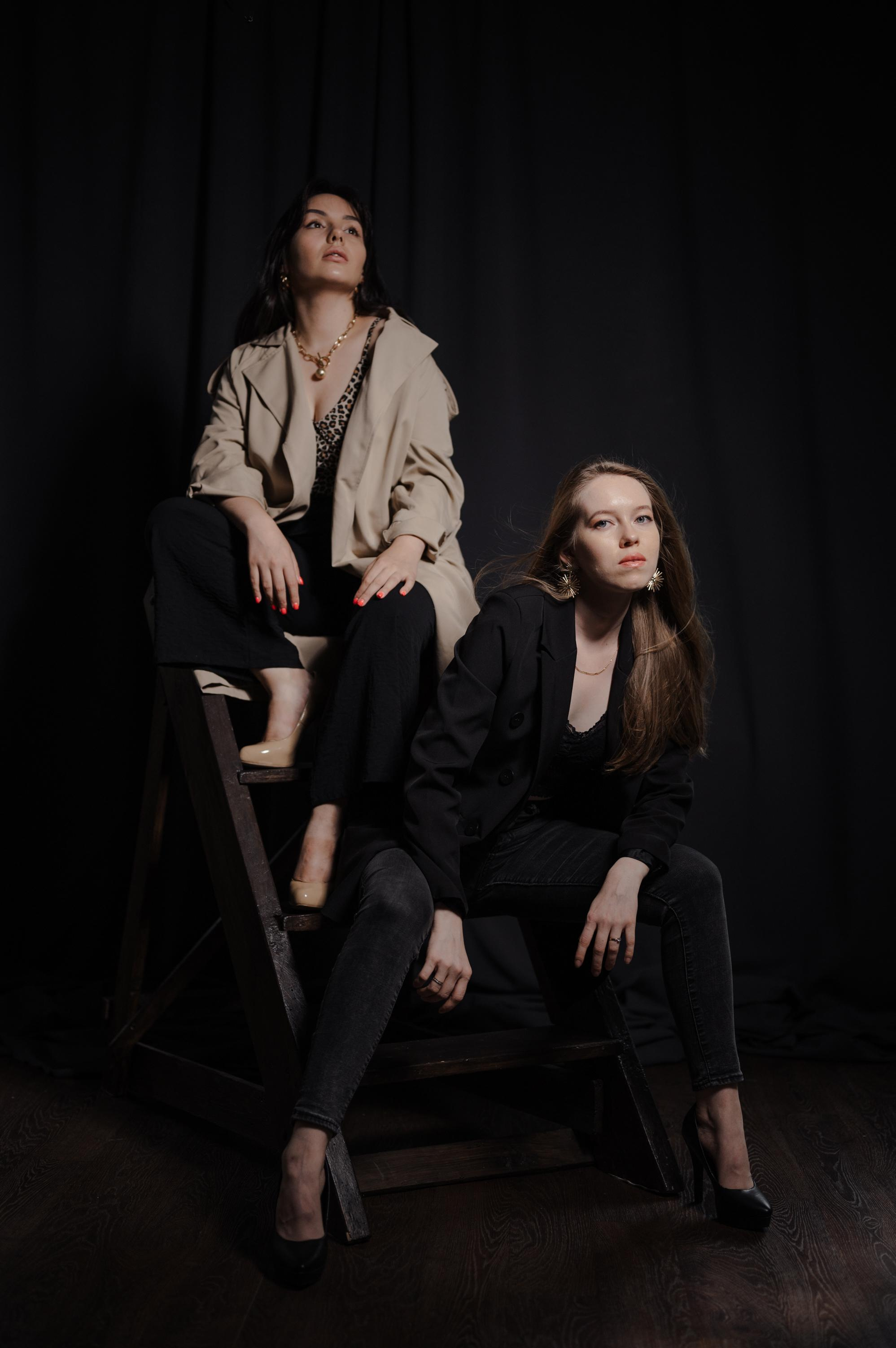 Фотосессия для подруг в студии. Свадебный фотограф Йошкар-Ола Казань