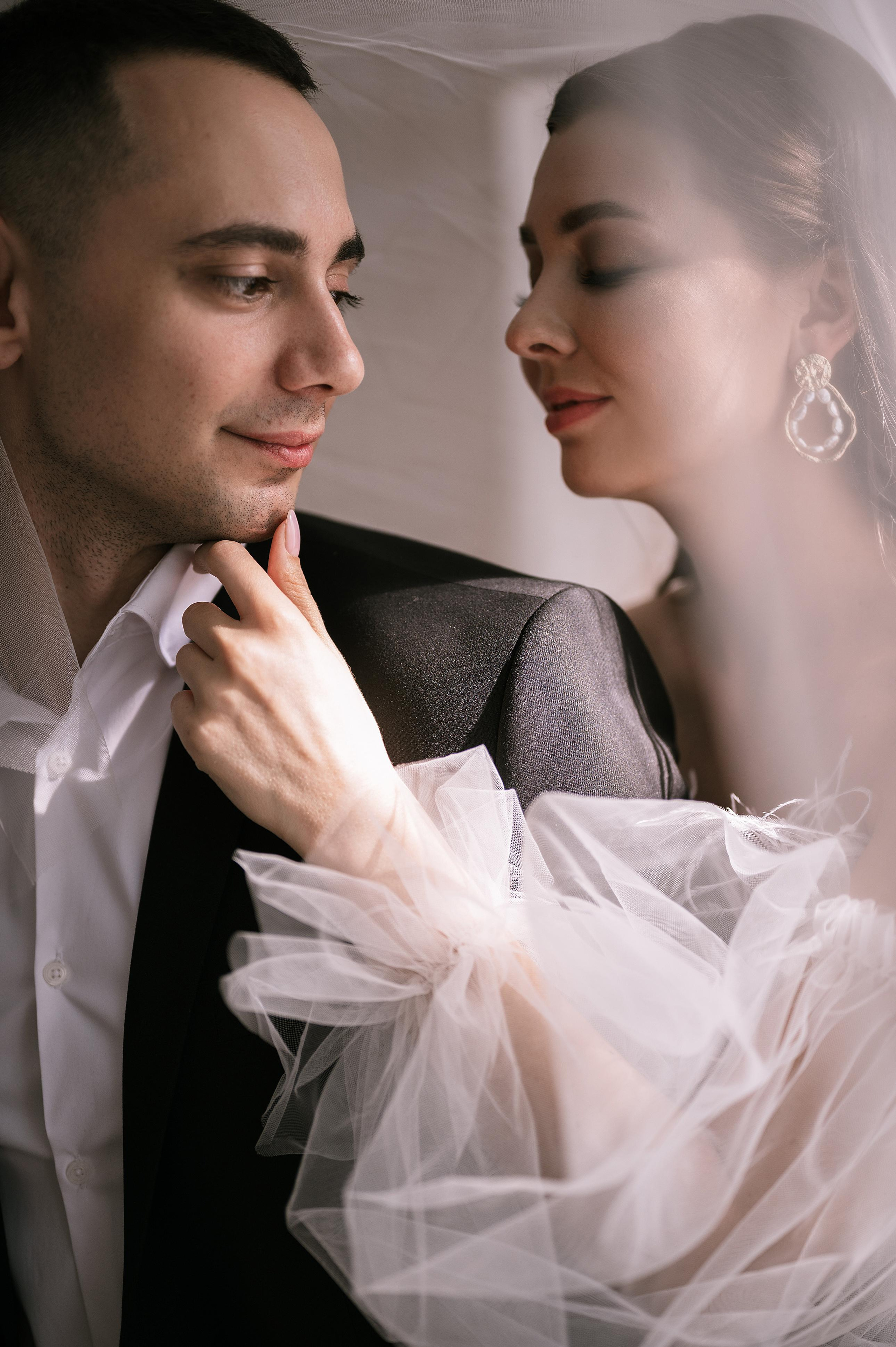 Свадебная фотосессия в студии. Свадебный фотограф Йошкар-Ола Казань