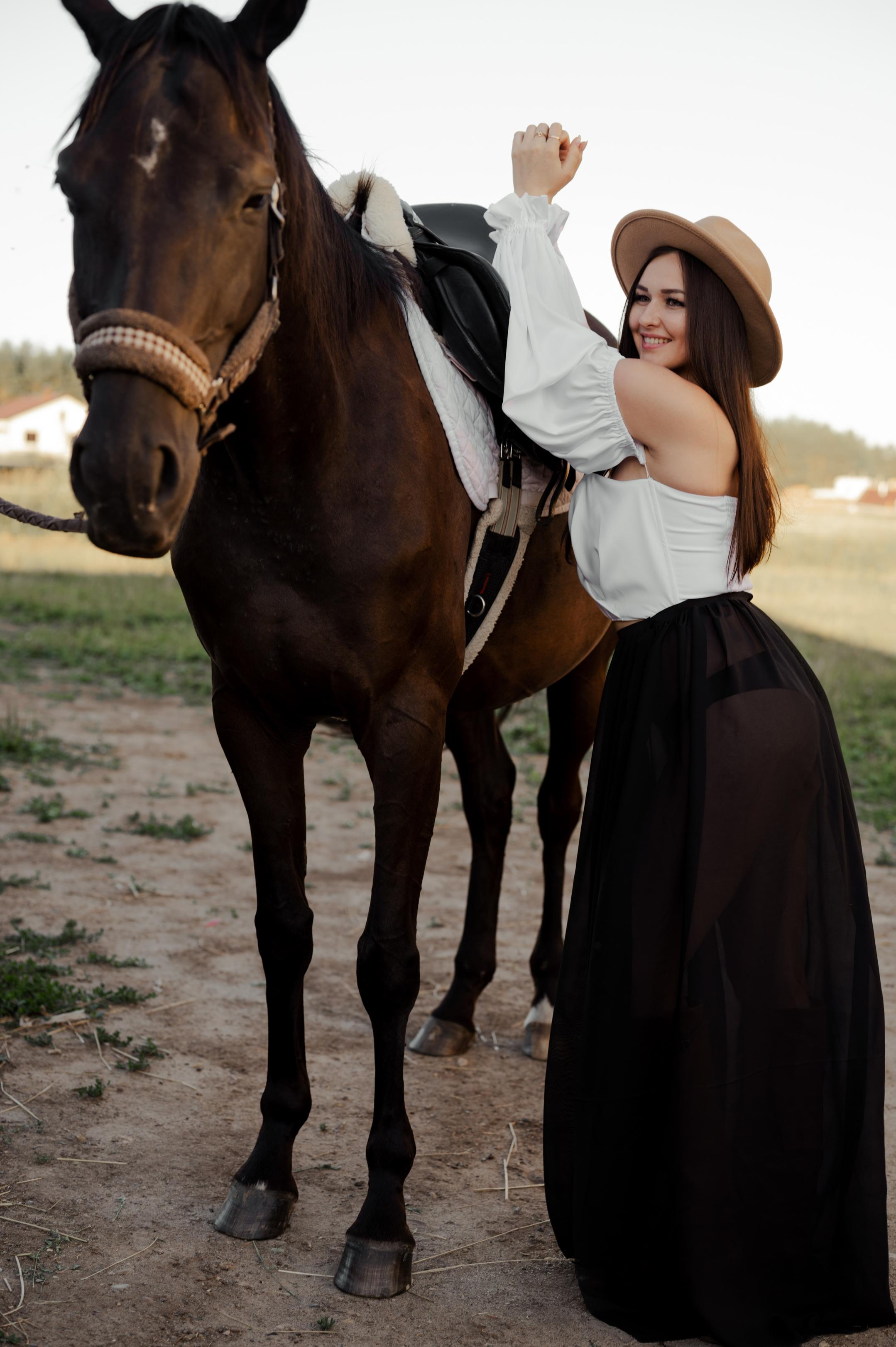 Фотосессия с лошадью. Свадебный фотограф Йошкар-Ола Казань