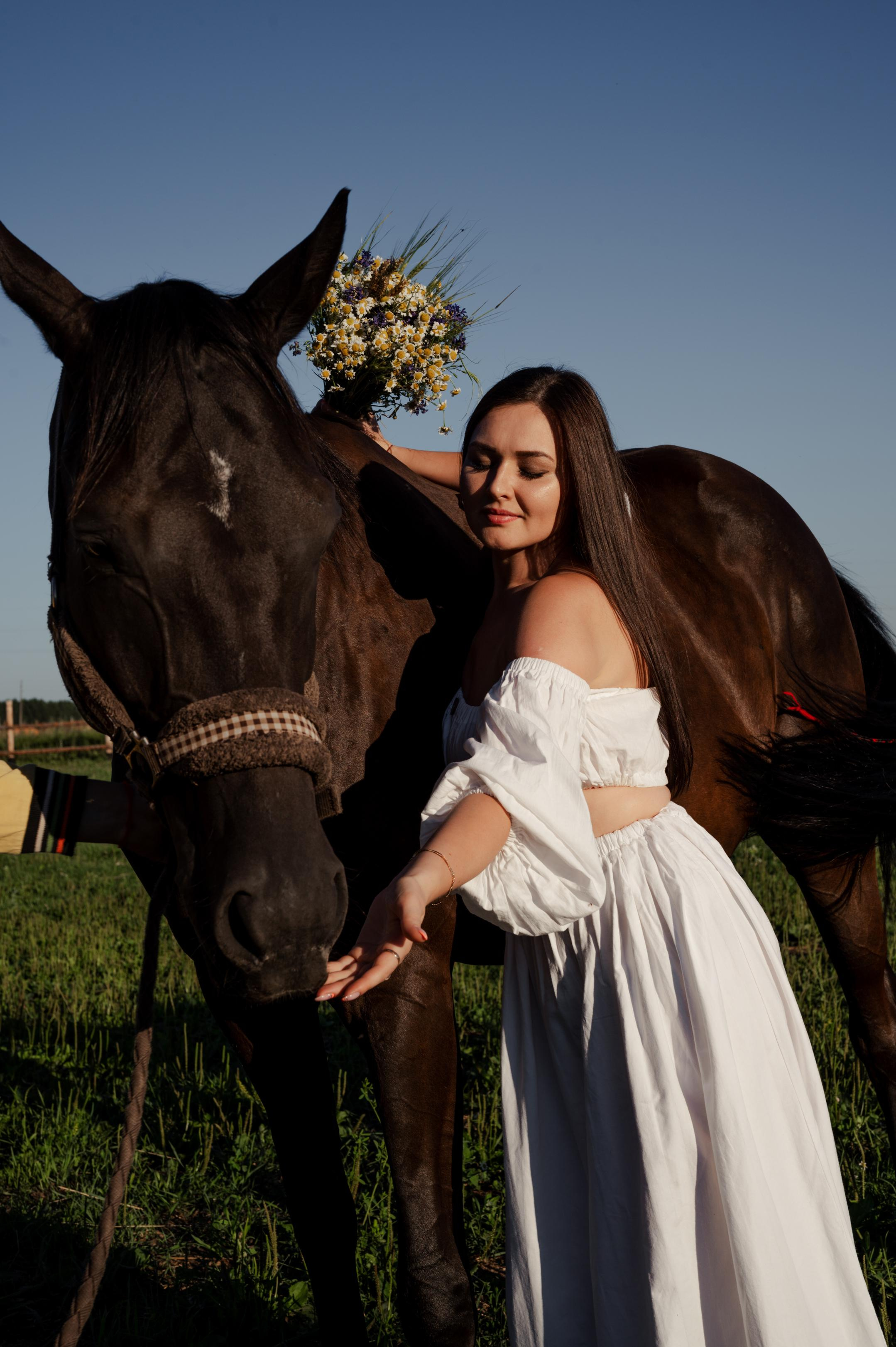 Фотосессия с лошадью. Свадебный фотограф Йошкар-Ола Казань